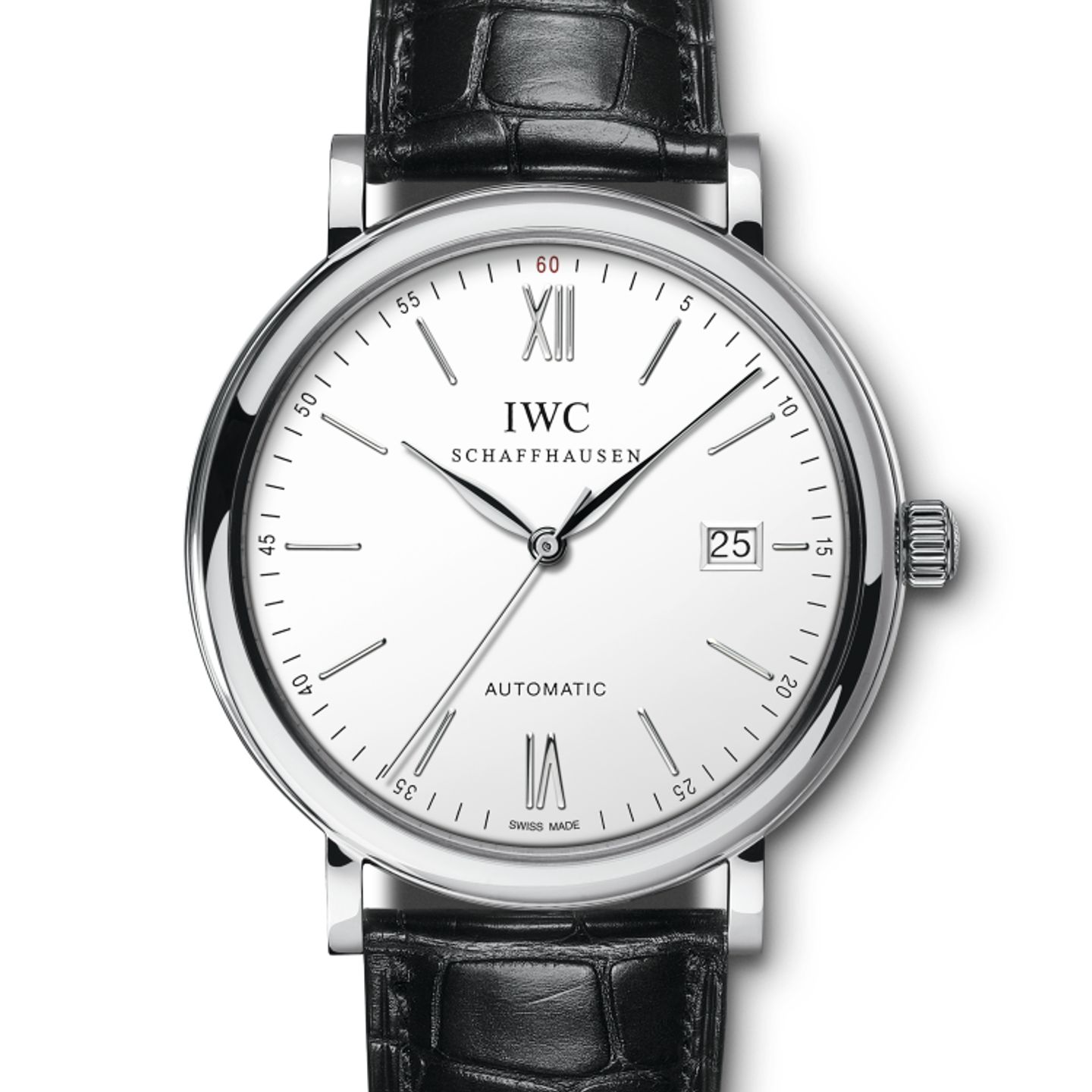 IWC Portofino Automatic IW356501 (2023) - Wit wijzerplaat 40mm Staal (1/1)