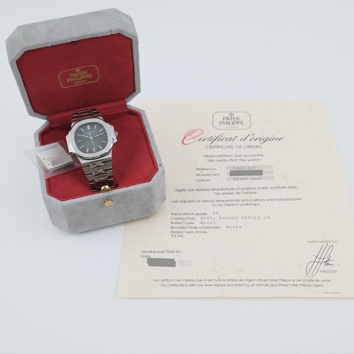 Patek Philippe Nautilus 3800/001 - (8/8)