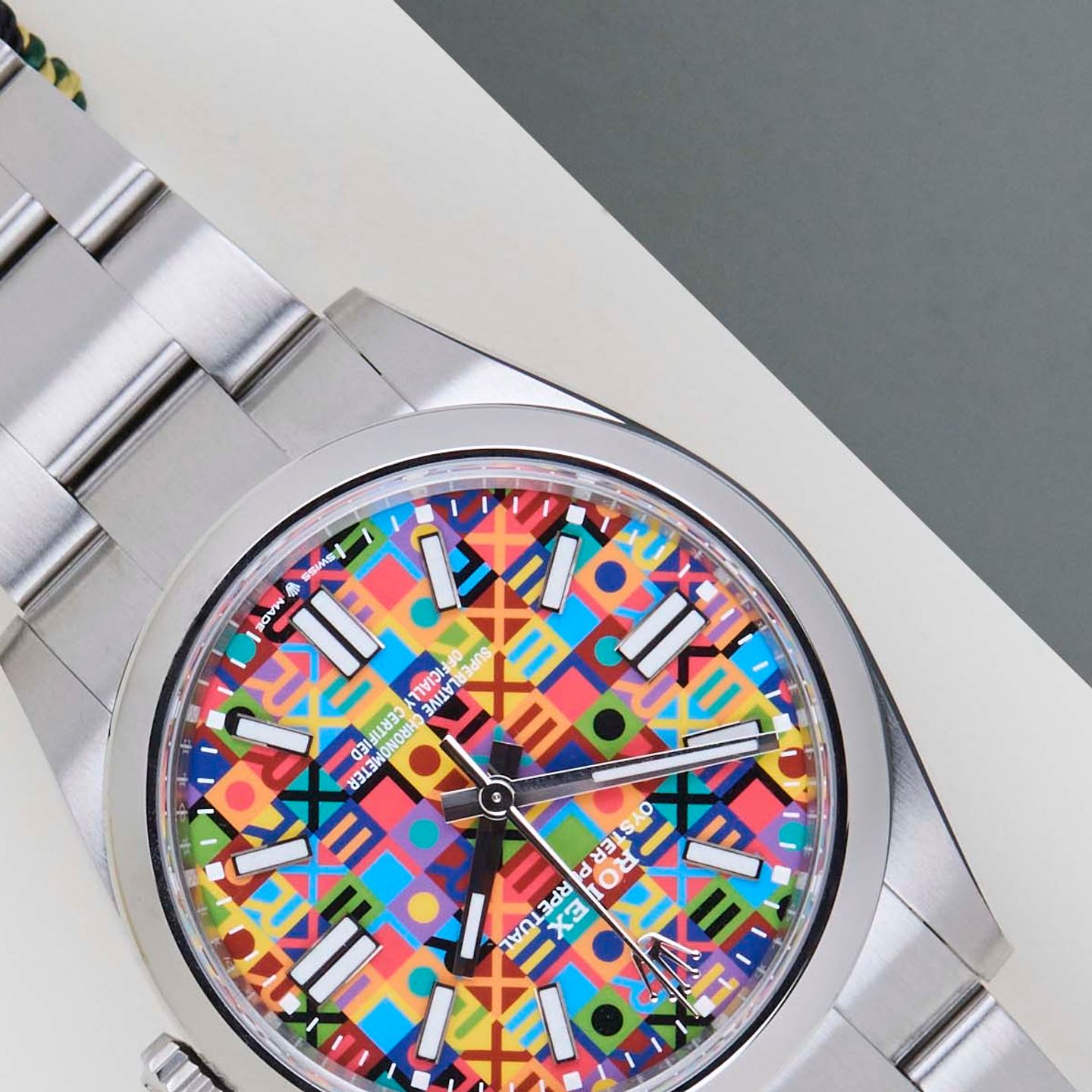 Rolex Oyster Perpetual 41 134300 (2026) - Multi-colour dial 41 mm Steel case (4/8)