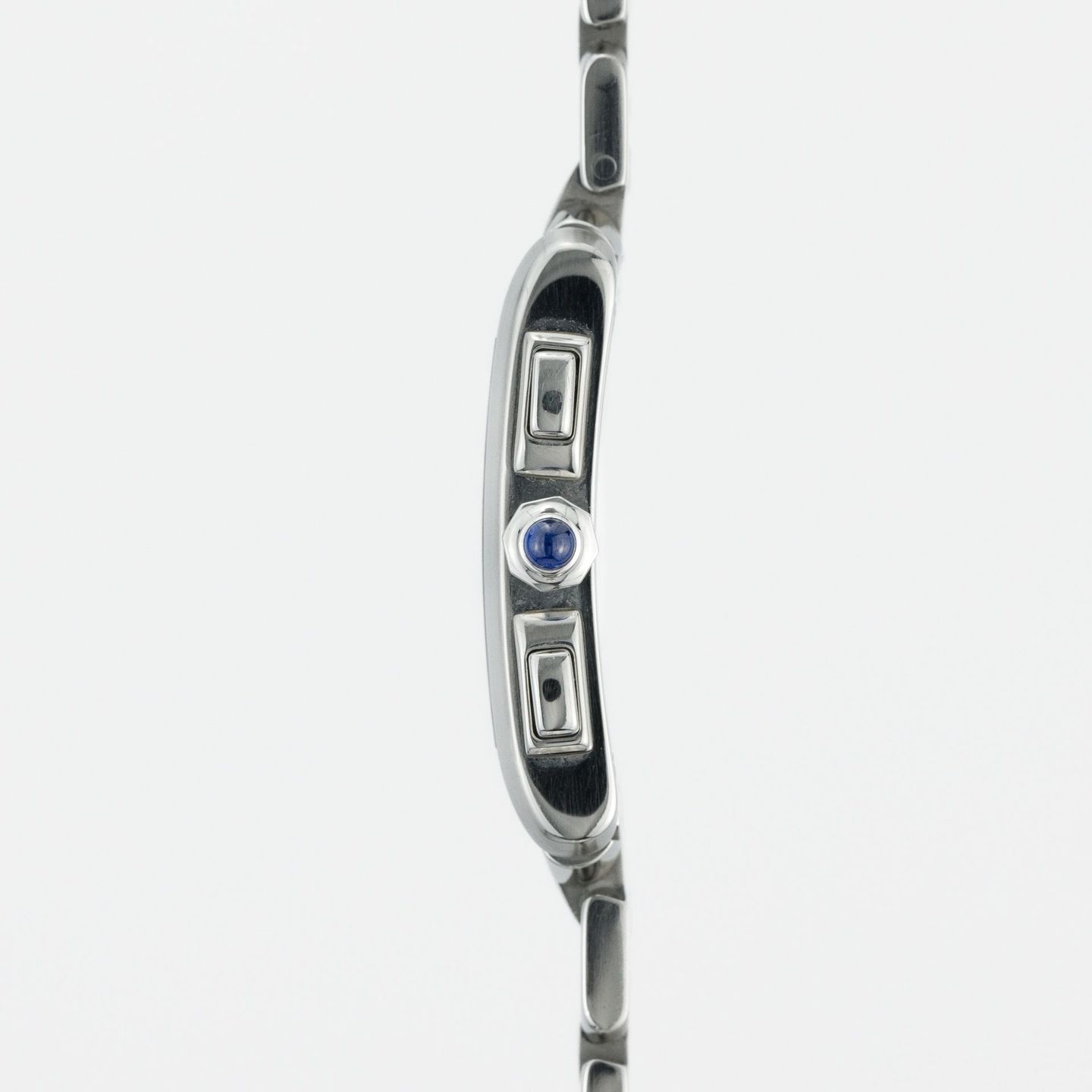 Cartier Tank Française W51001Q3 (Unknown (random serial)) - White dial 28 mm Steel case (4/7)