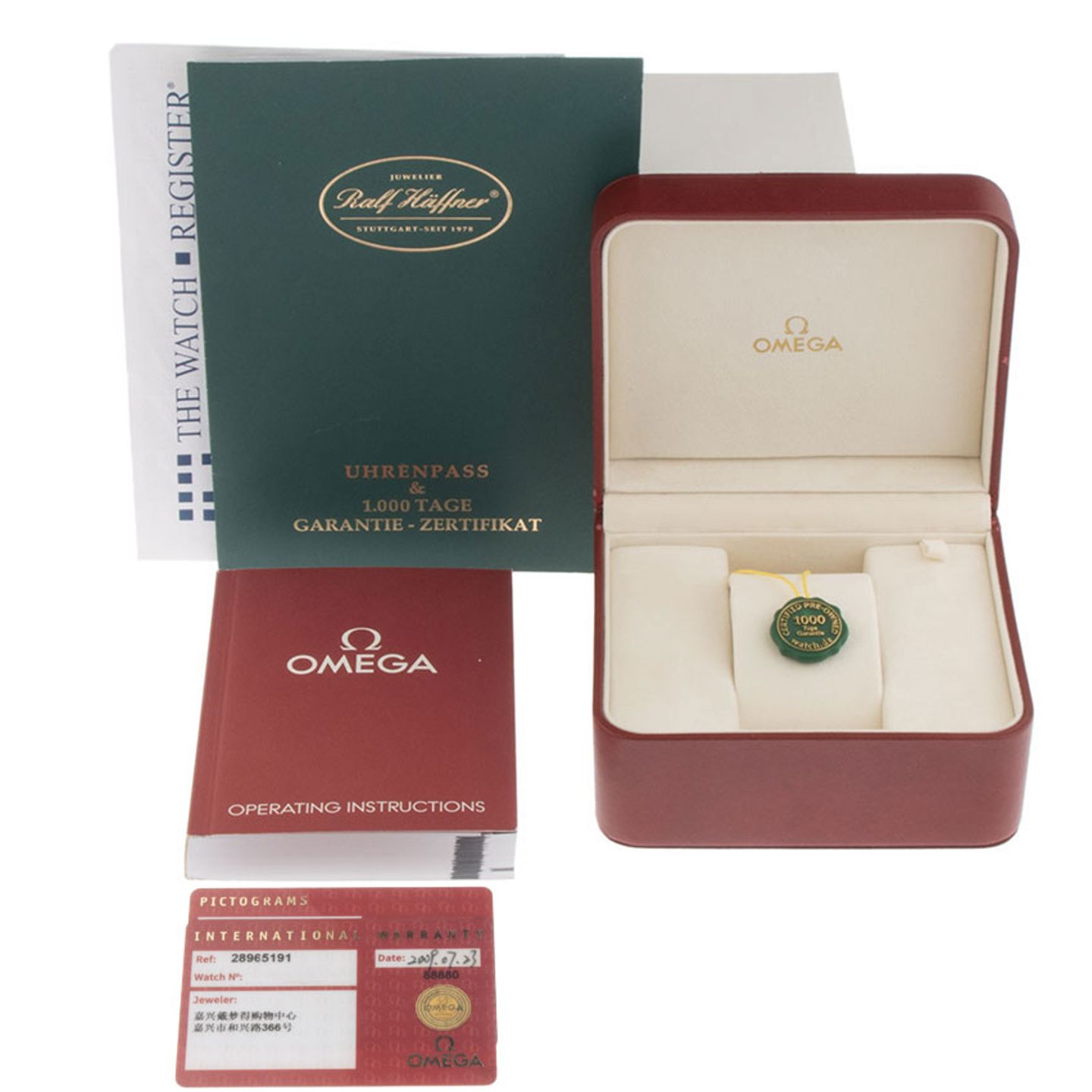 Omega Seamaster Diver 300 M 2896.51.91 (2009) - Zwart wijzerplaat 42mm Staal (2/7)