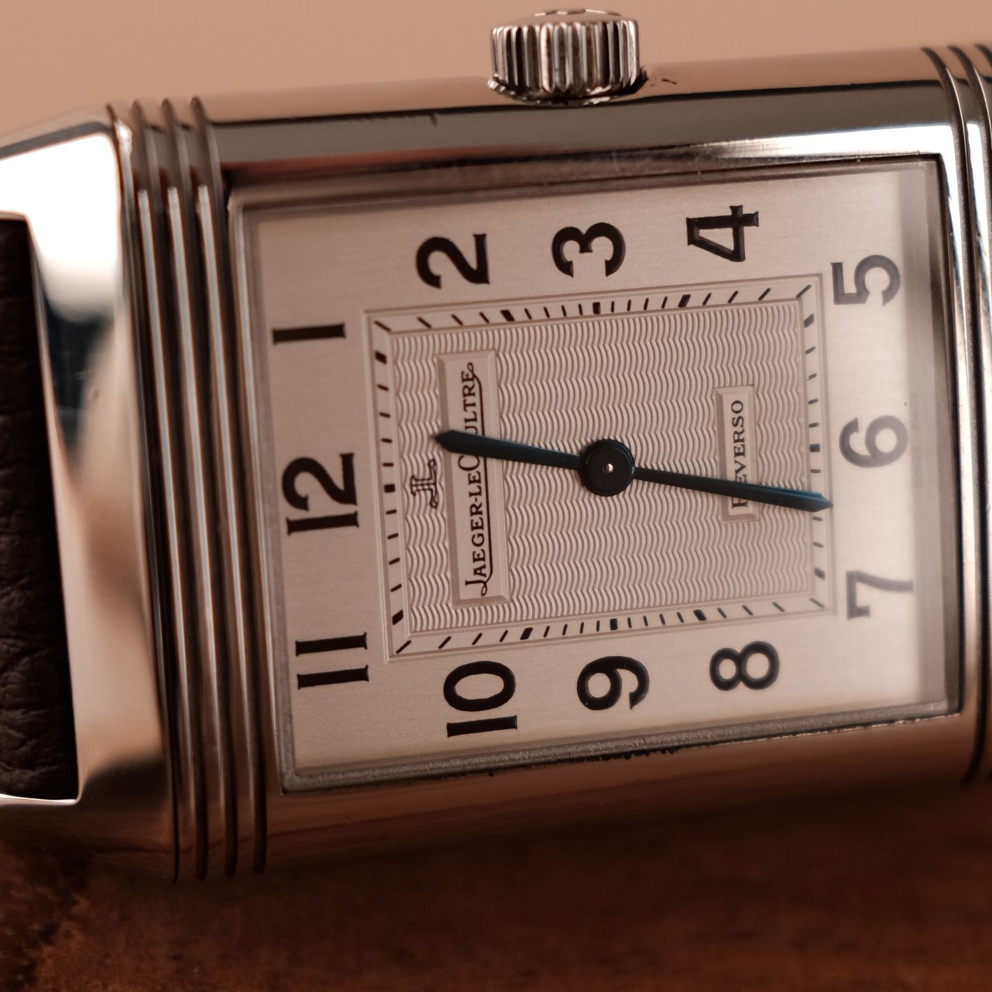 Jaeger-LeCoultre Reverso Grande Taille 270808 (Unknown (random serial)) - Silver dial 26 mm Steel case (8/8)