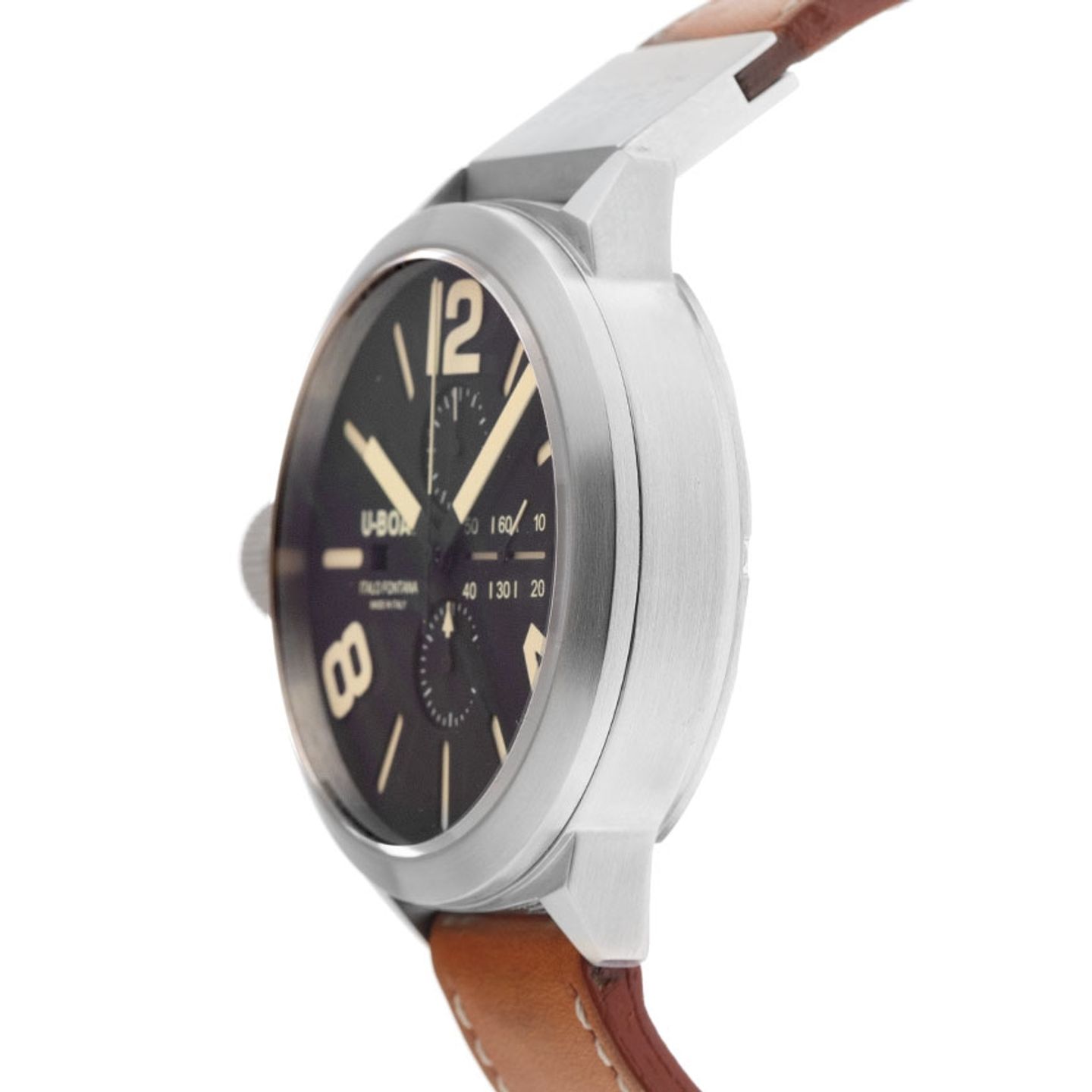 U-Boat Classico 2273 (2010) - Black dial Unknown Steel case (3/6)