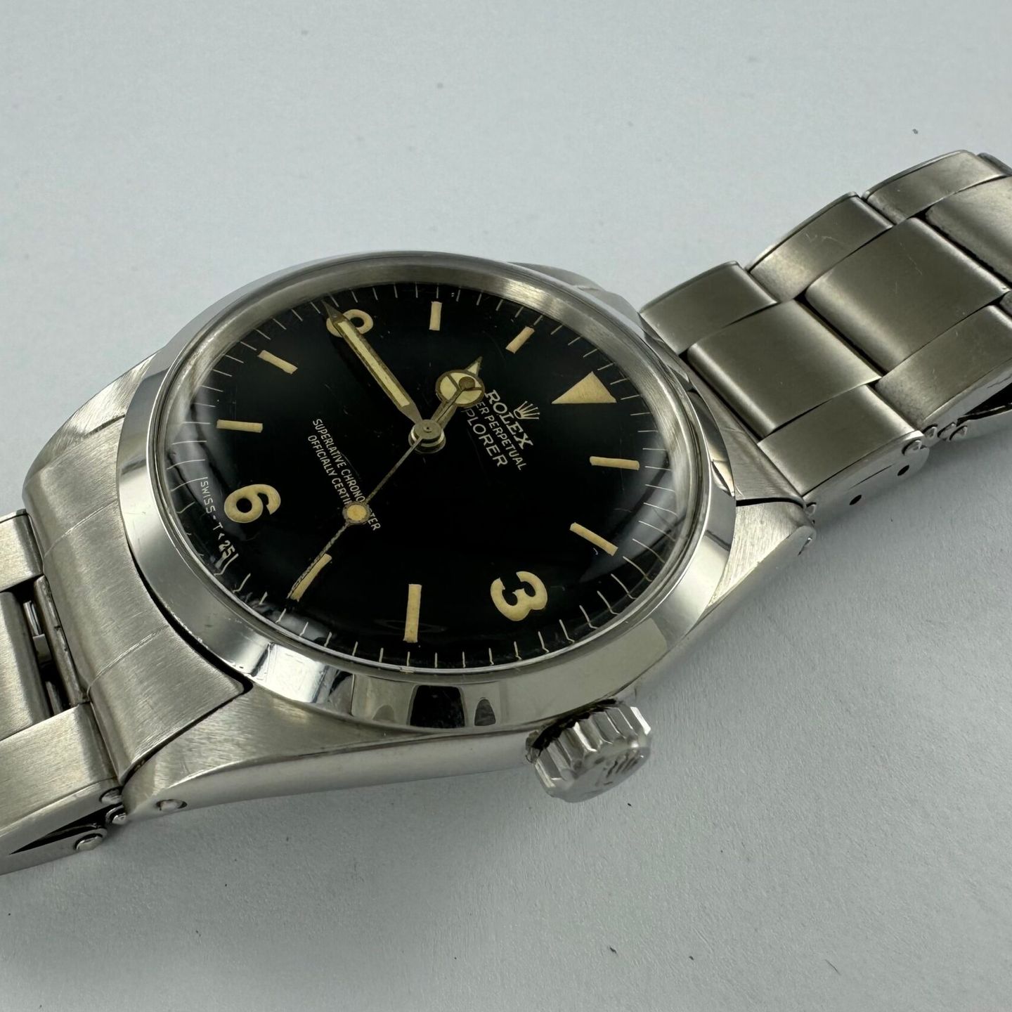 Rolex Explorer 1016 (Onbekend (willekeurig serienummer)) - Zwart wijzerplaat 36mm Staal (6/8)