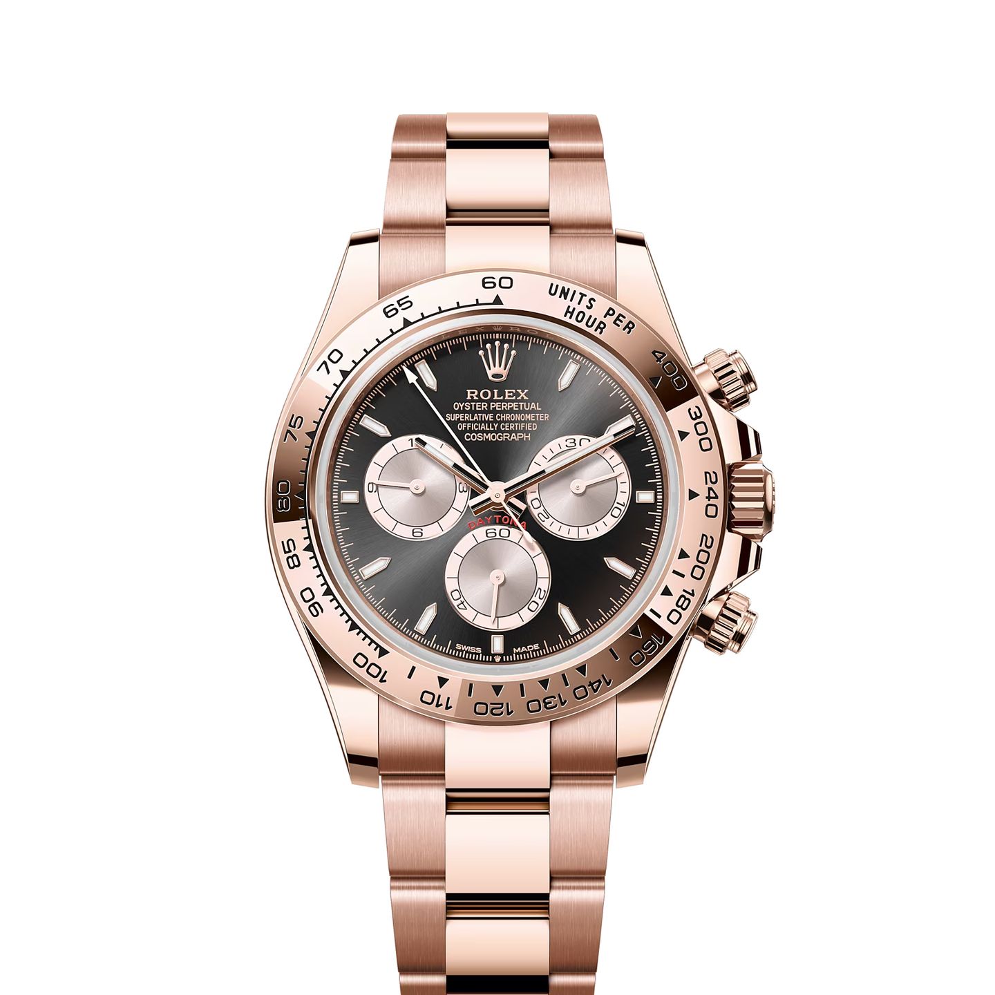 Rolex Daytona 126505 (2024) - Black dial 40 mm Rose Gold case (1/8)