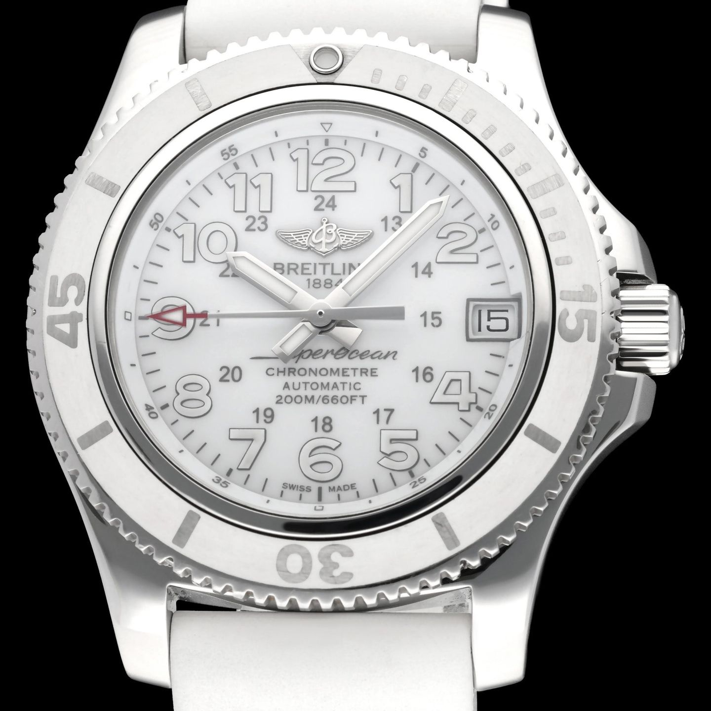 Breitling Superocean II 36 A17312 (2018) - 36mm Staal (1/8)