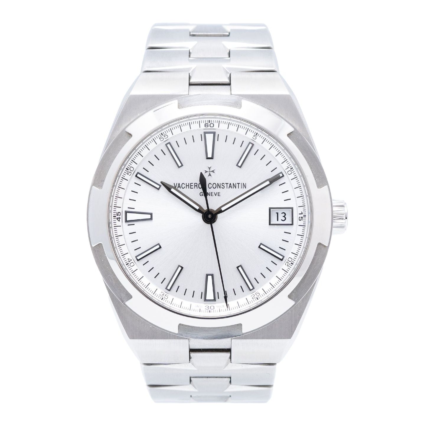 Vacheron Constantin Overseas 4500V/110A-B126 (2019) - Silver dial 42 mm Steel case (1/5)