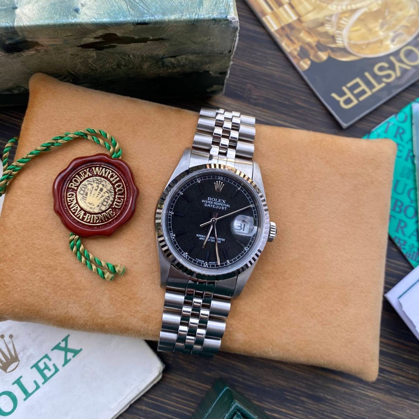 Rolex Datejust 36 16234 (1992) - 36 mm Steel case (3/8)