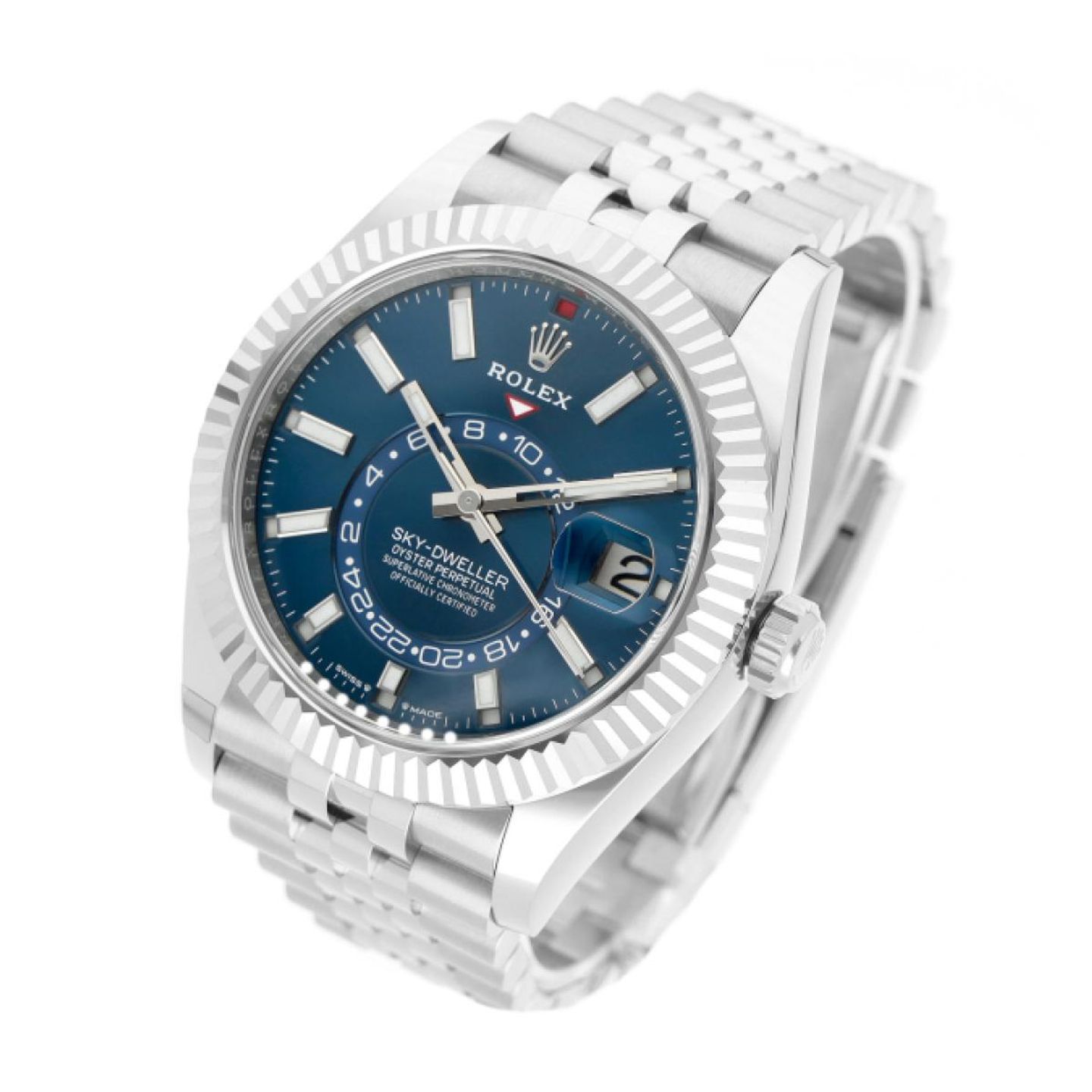 Rolex Sky-Dweller 336934 (2026) - Blauw wijzerplaat 42mm Staal (2/5)