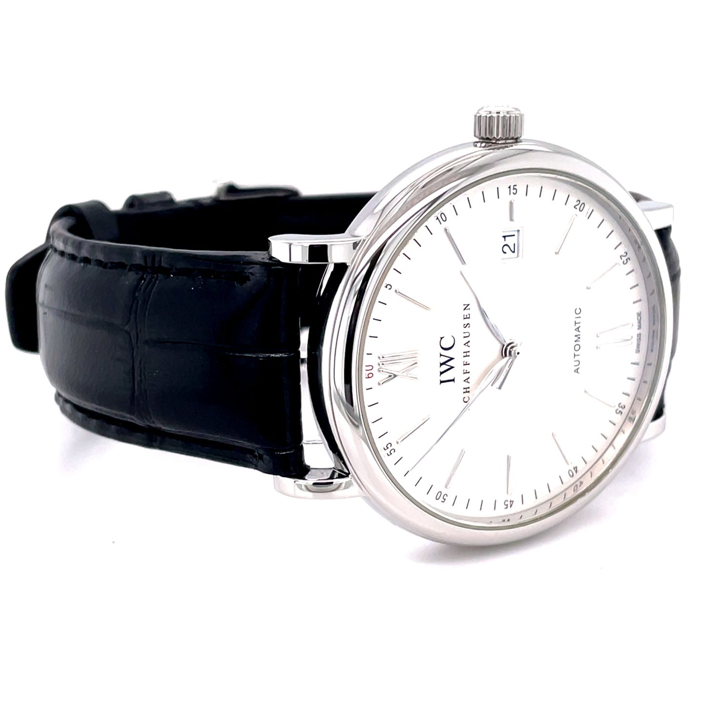 IWC Portofino Automatic IW356501 (2017) - Silver dial 40 mm Steel case (8/8)