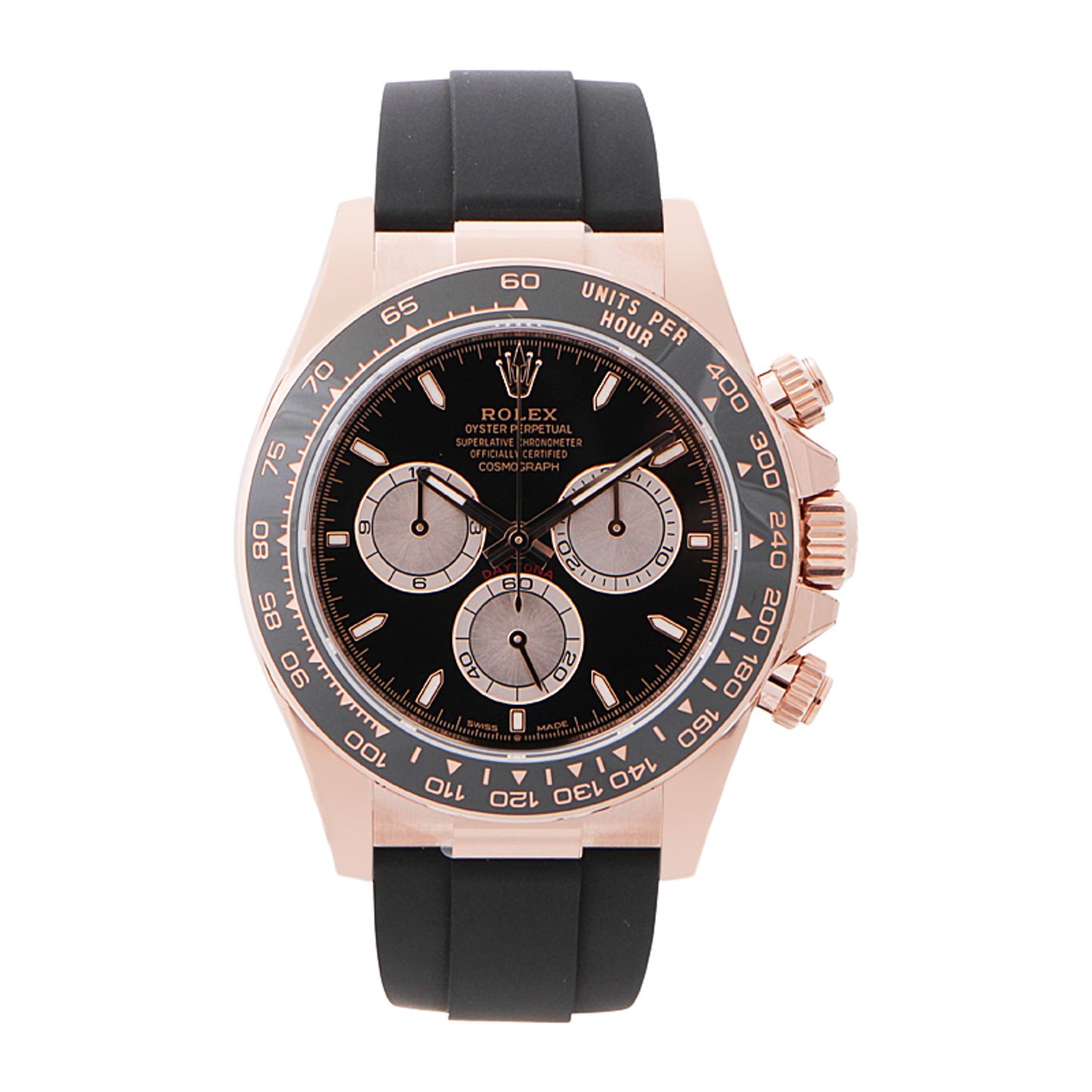 Rolex Daytona 126515LN (2024) - Zwart wijzerplaat 40mm Roségoud (1/4)