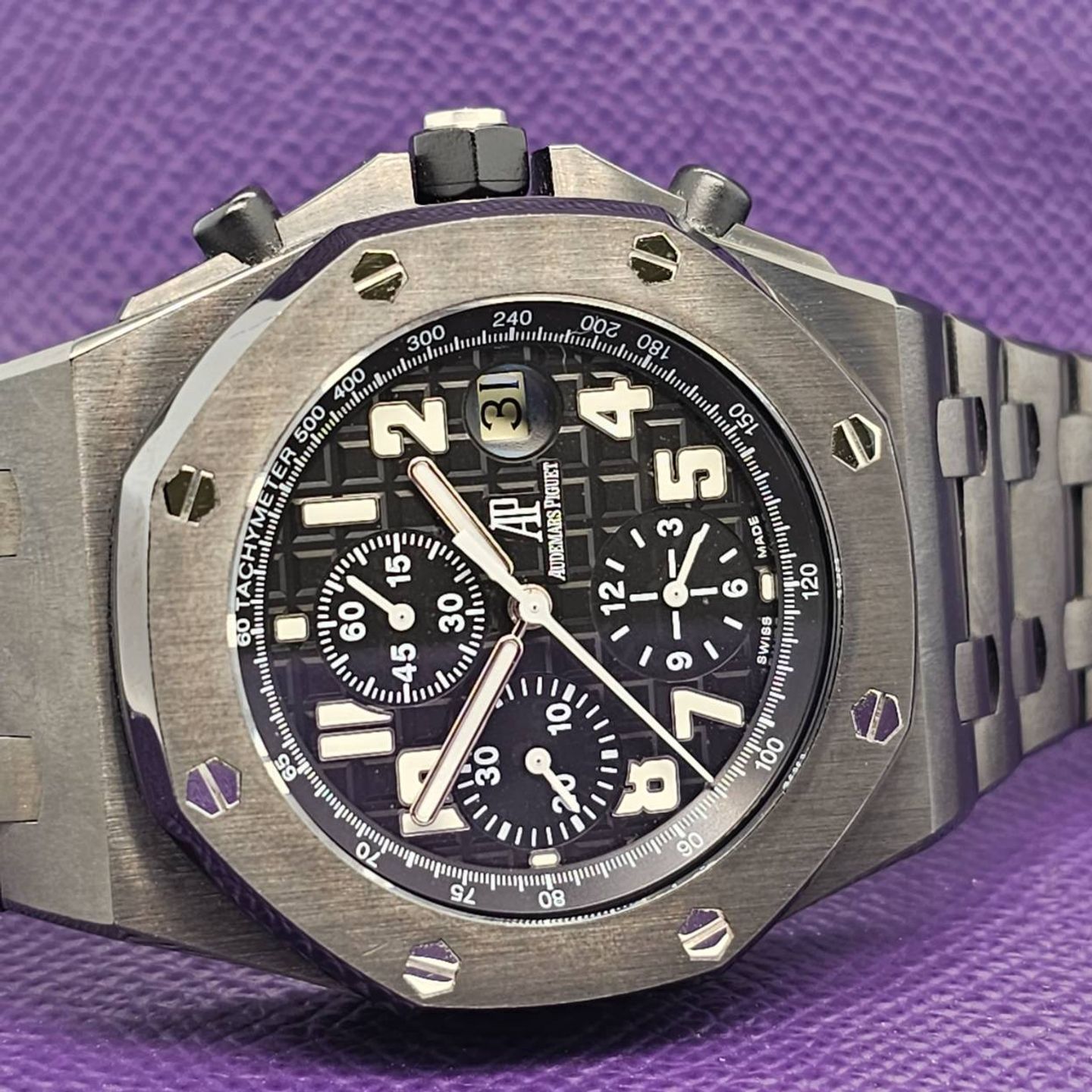 Audemars Piguet Royal Oak Offshore Chronograph 25721ST.OO.1000ST.08.A - (3/5)