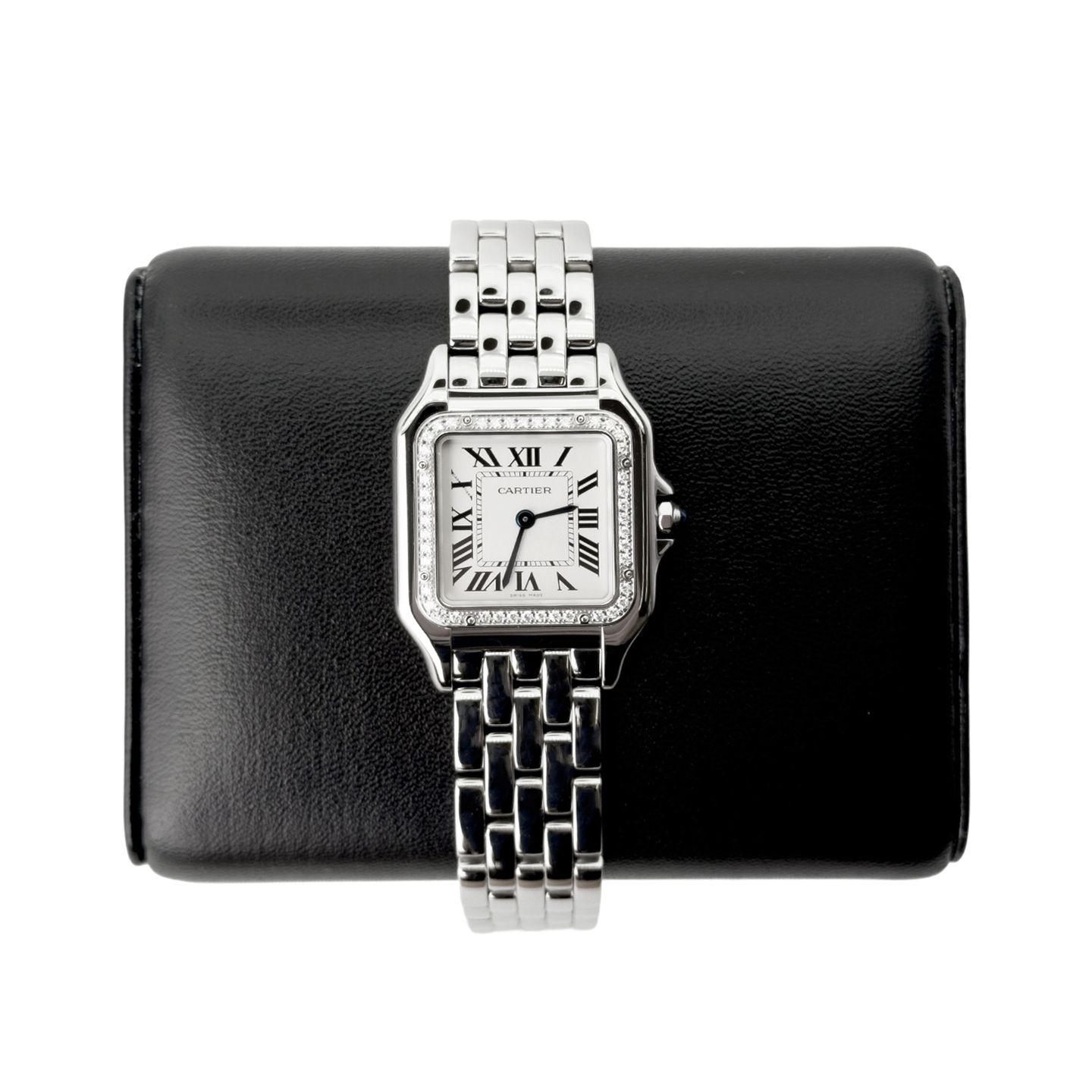 Cartier Panthère W4PN0008 (2024) - White dial 37 mm Steel case (2/6)