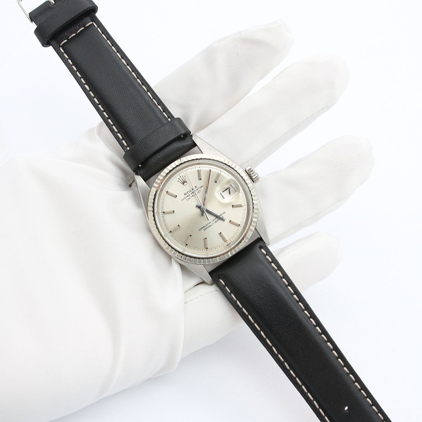 Rolex Datejust 1601 (1976) - 36 mm Steel case (4/8)