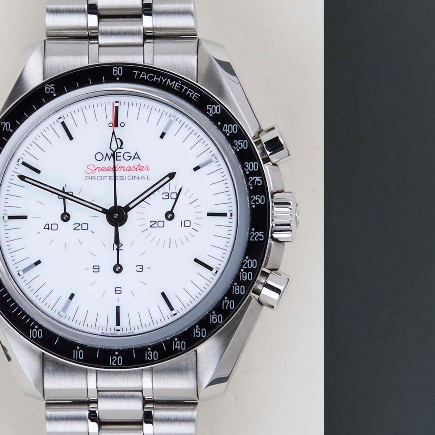 Omega Speedmaster Professional Moonwatch 310.30.42.50.04.001 (2025) - Wit wijzerplaat 42mm Staal (5/8)