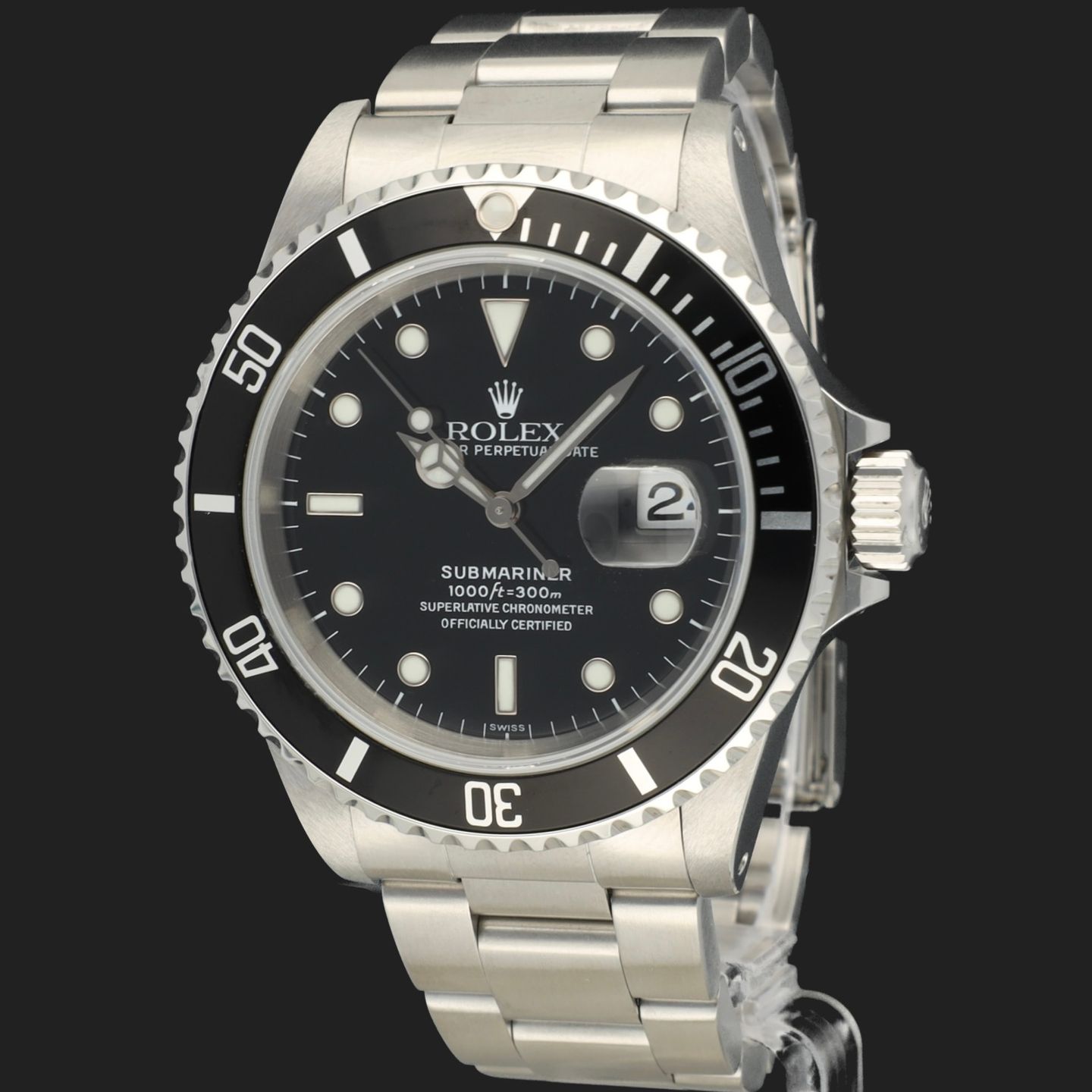Rolex Submariner Date 116610BR (1999) - 40mm Staal (1/8)