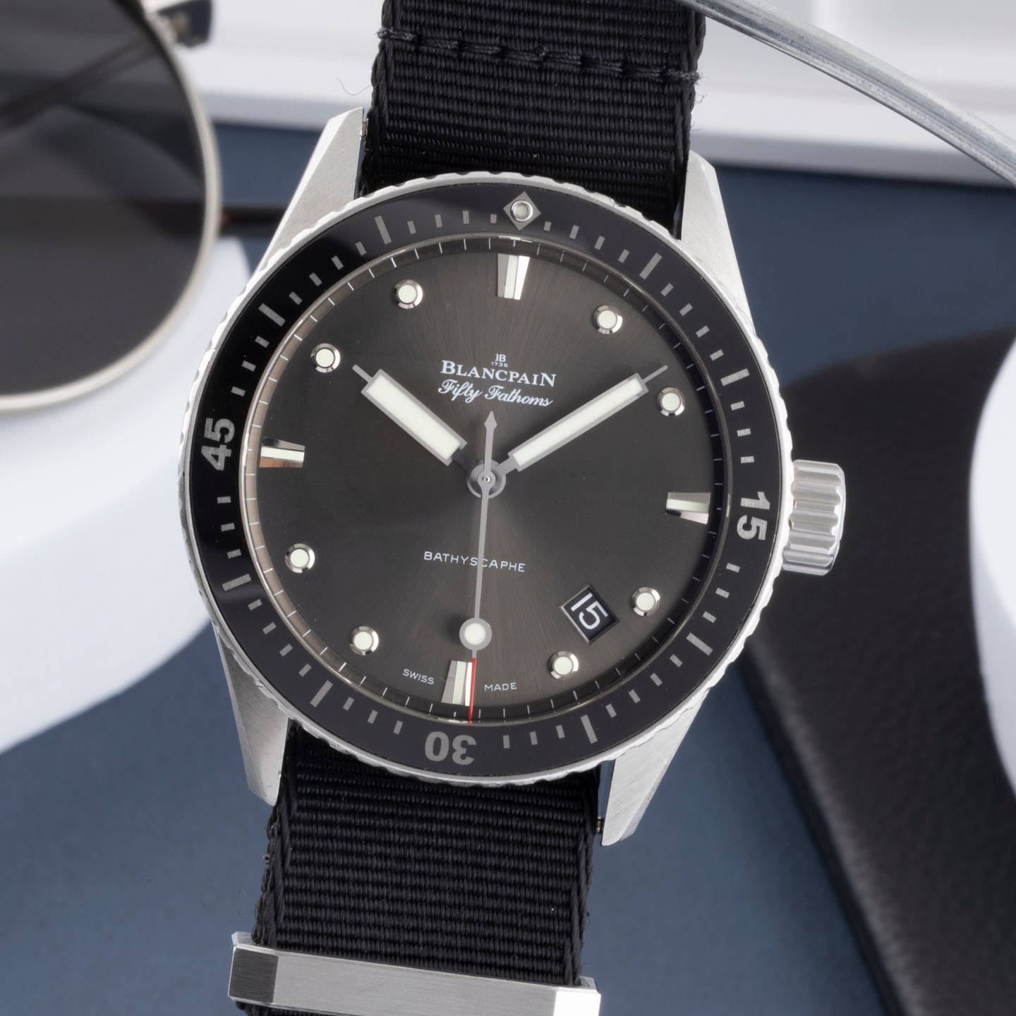 Blancpain Fifty Fathoms Bathyscaphe 5000-1110-B52A - (3/8)