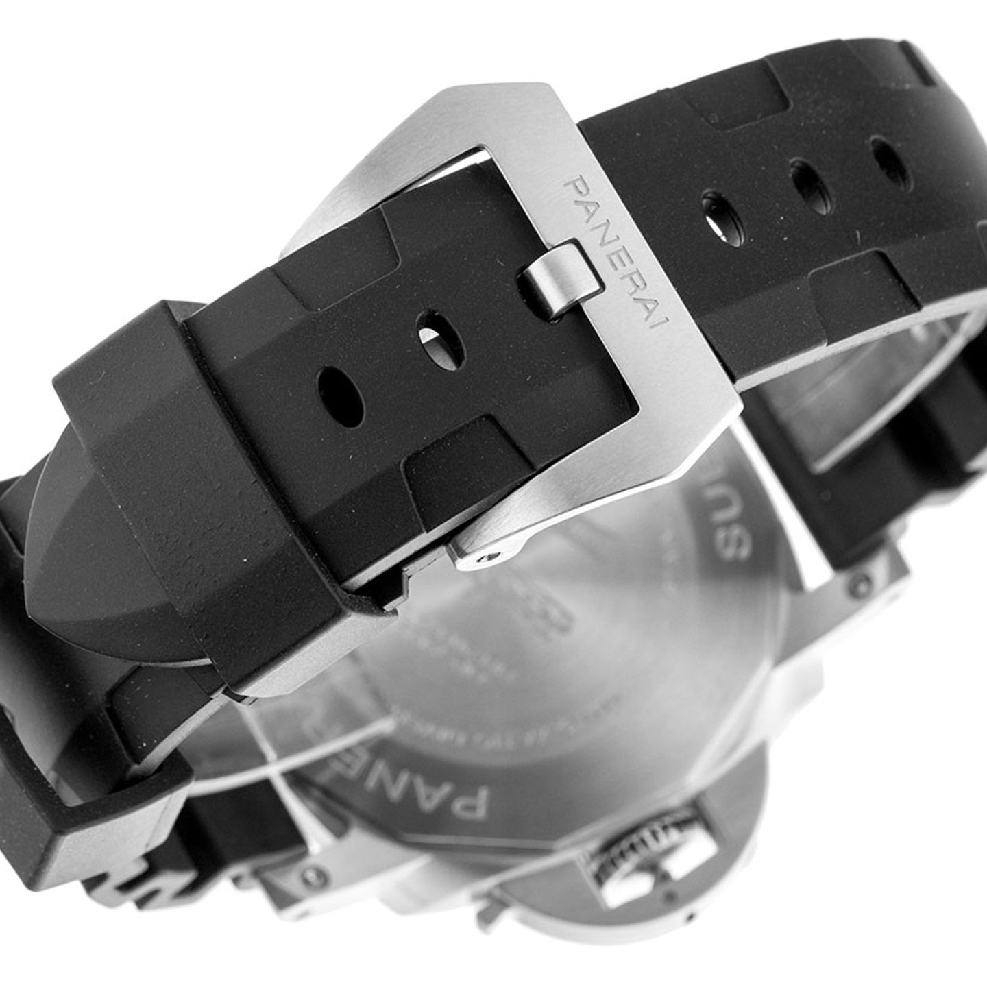 Panerai Luminor Submersible PAM01229 (2026) - Zwart wijzerplaat 44mm Staal (7/7)