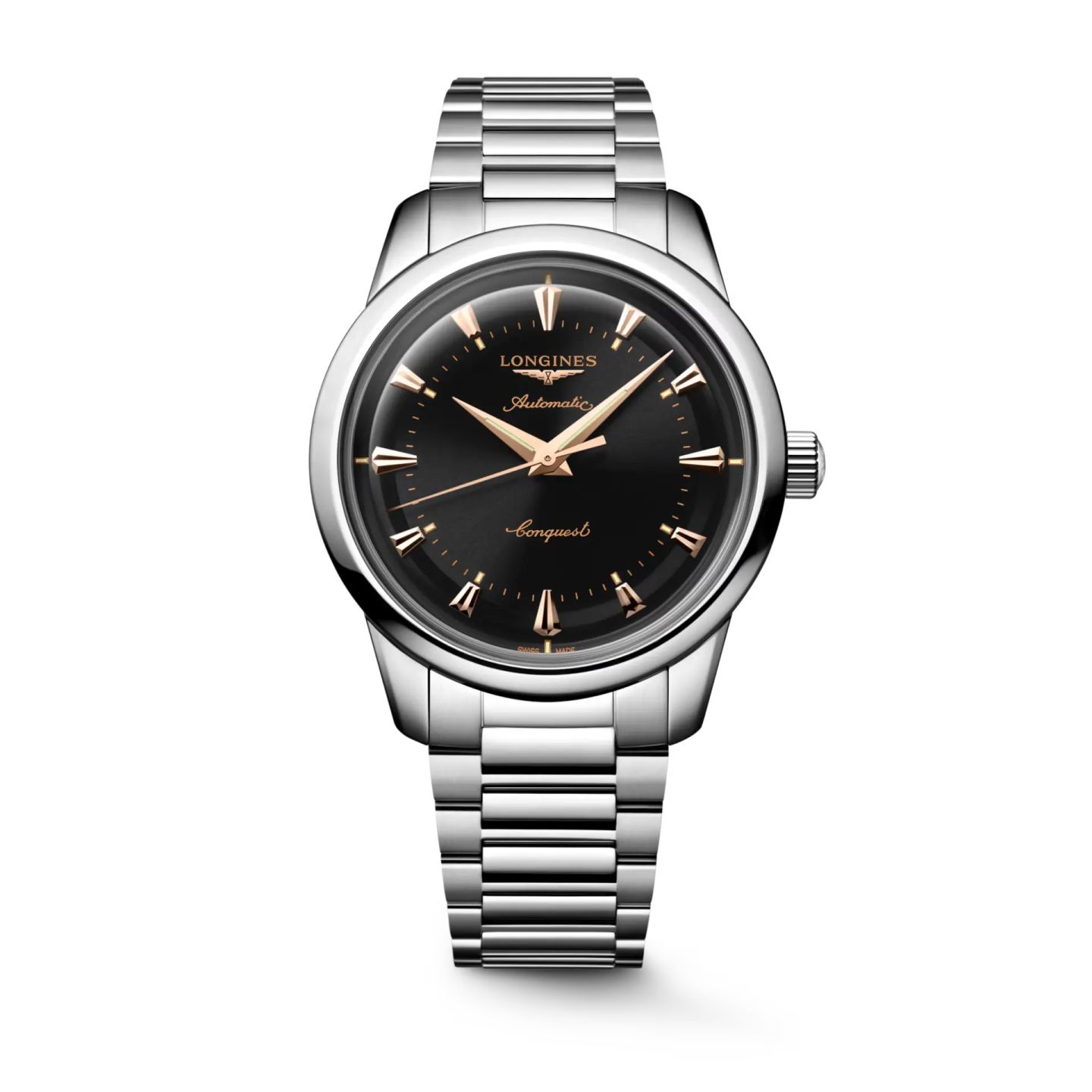 Longines Conquest Heritage L1.650.4.52.6 (2026) - Black dial 40 mm Steel case (1/1)