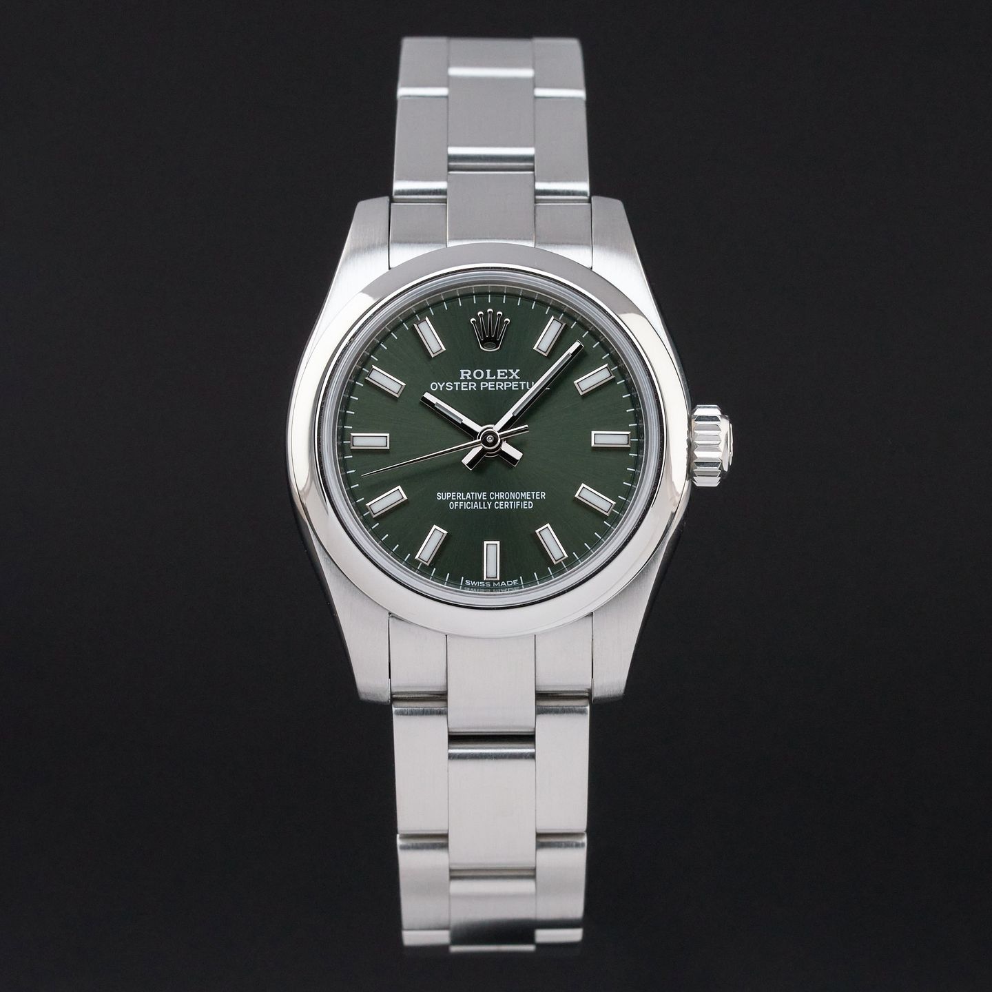 Rolex Oyster Perpetual 26 176200 (2019) - 26mm Staal (8/8)