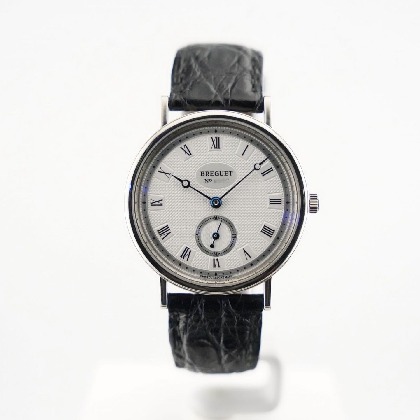 Breguet Classique 3910 (1999) - Silver dial 35 mm White Gold case (1/8)