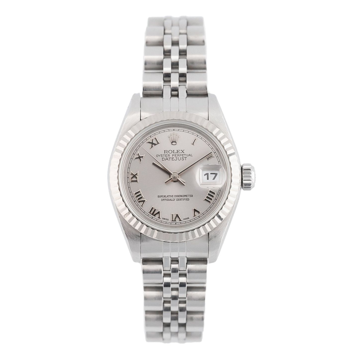 Rolex Lady-Datejust 69174 (1998) - 26mm Staal (1/5)