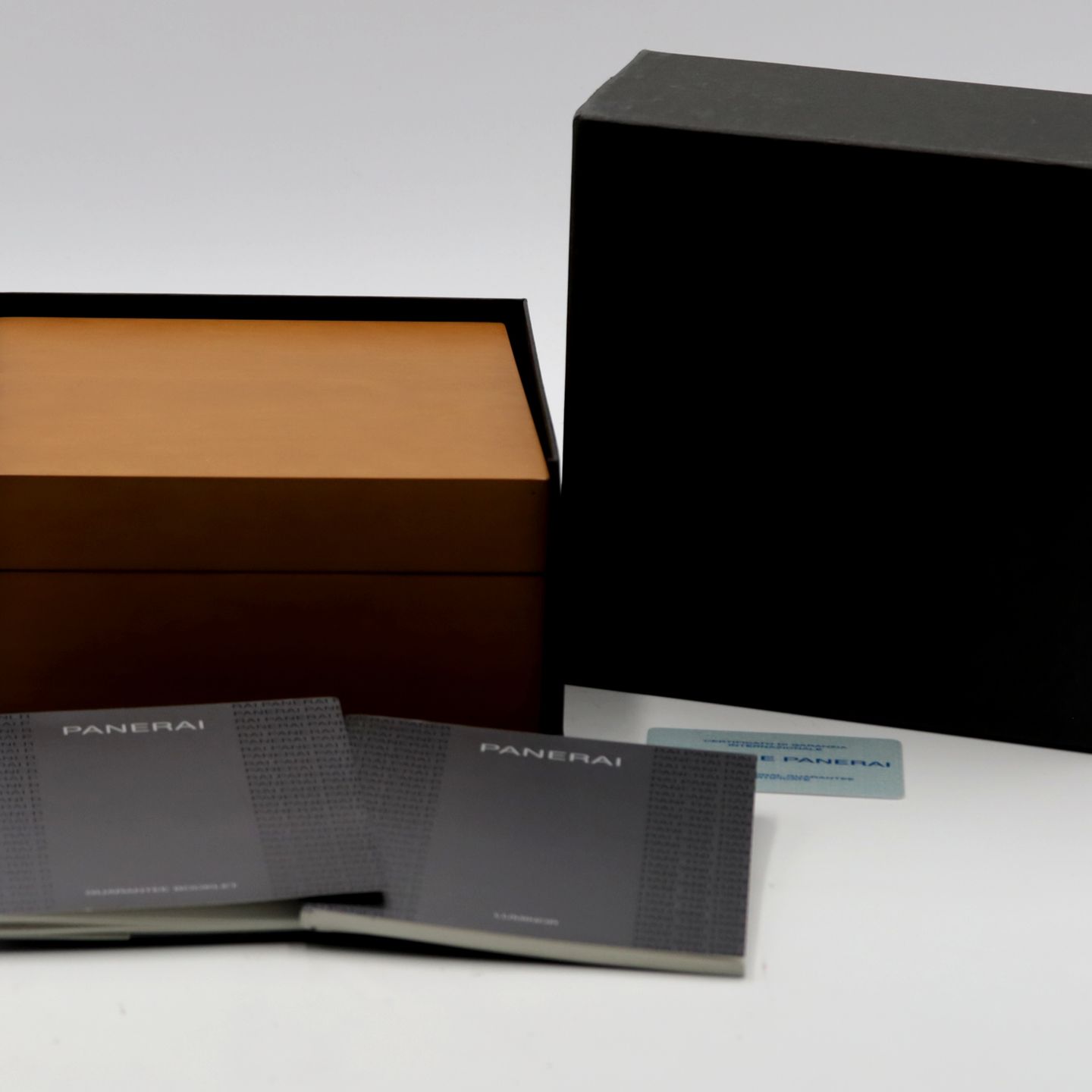 Panerai Luminor Base Logo PAM00000 (Unknown (random serial)) - Black dial 44 mm Steel case (8/8)