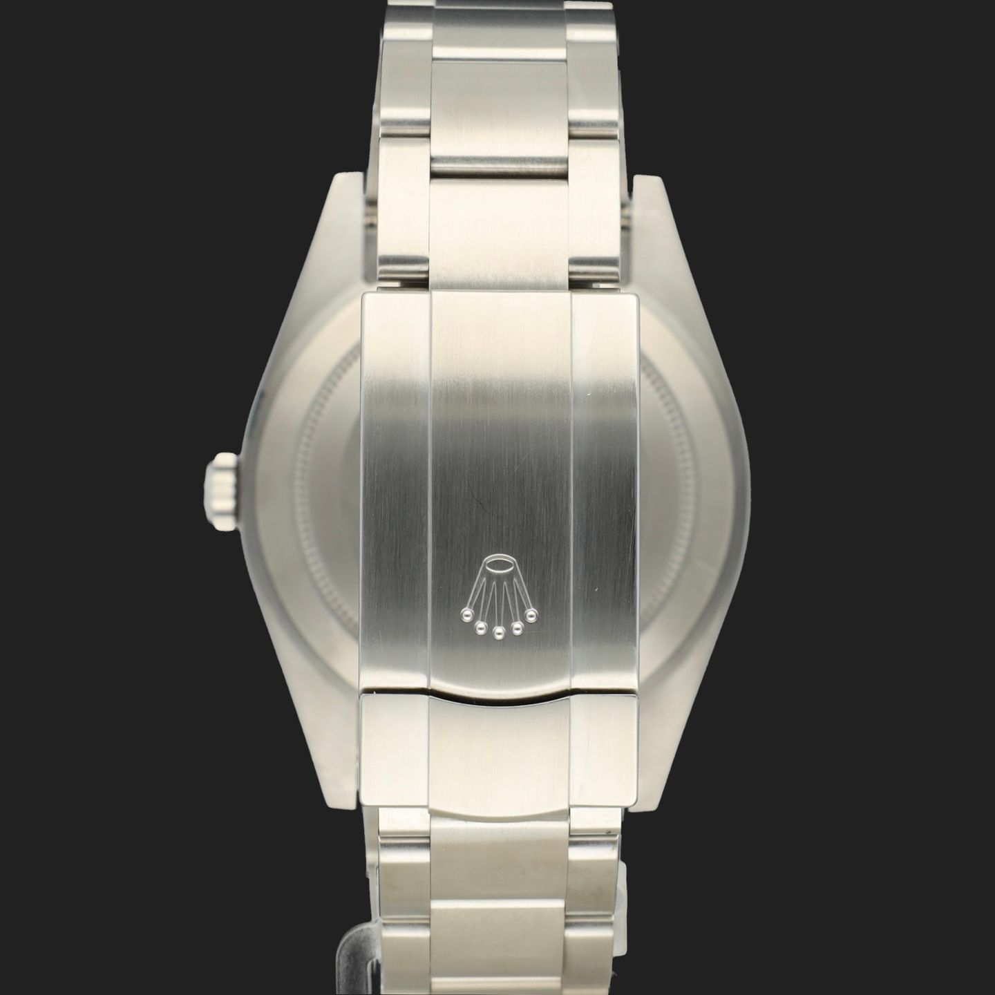 Rolex Oyster Perpetual 39 114300 (2015) - Rood wijzerplaat 39mm Staal (6/8)