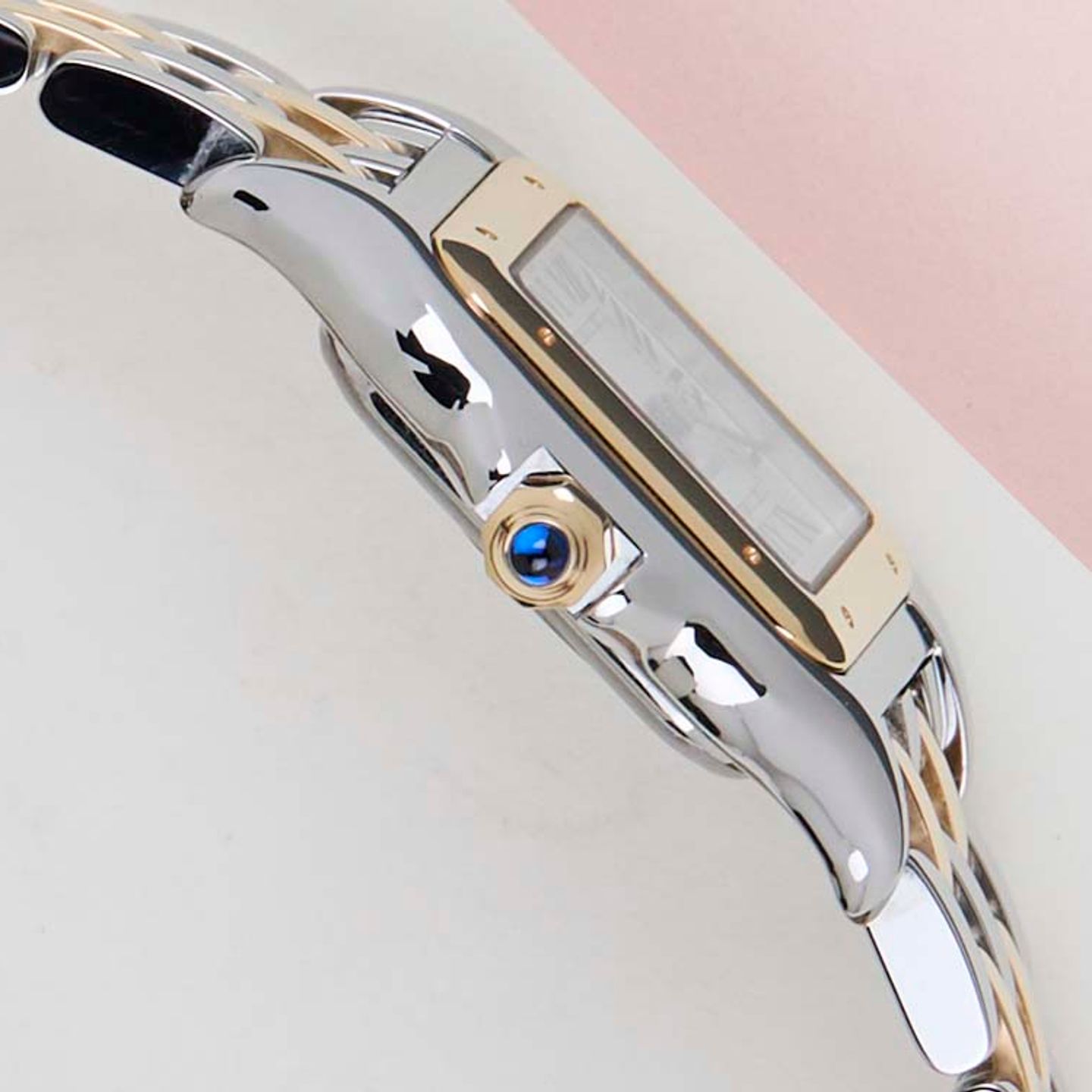 Cartier Panthère W2PN0018 (2026) - White dial 30 mm Gold/Steel case (8/8)