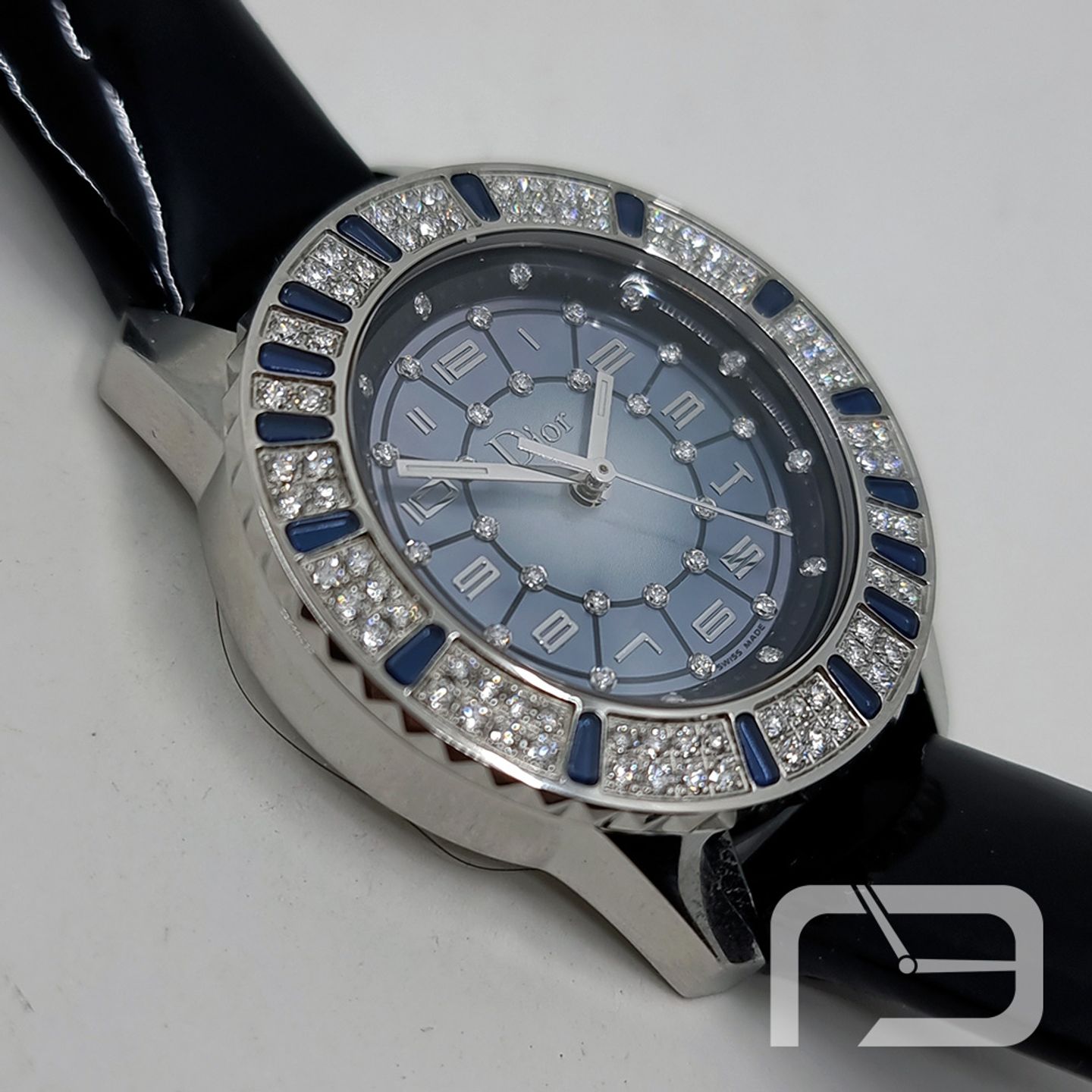 Dior Christal CD113510A002 (2024) - Blue dial 33 mm Steel case (4/8)