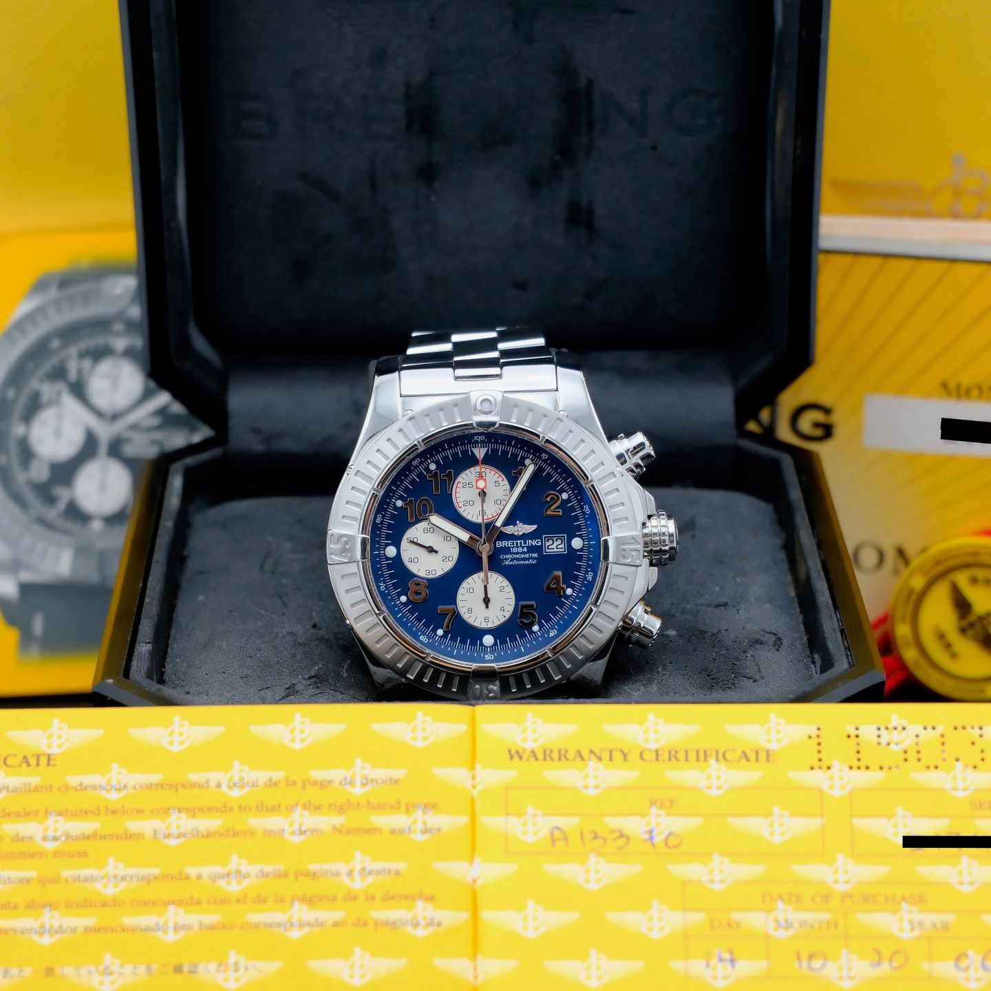Breitling Super Avenger A13370 (2006) - 48 mm Steel case (3/8)