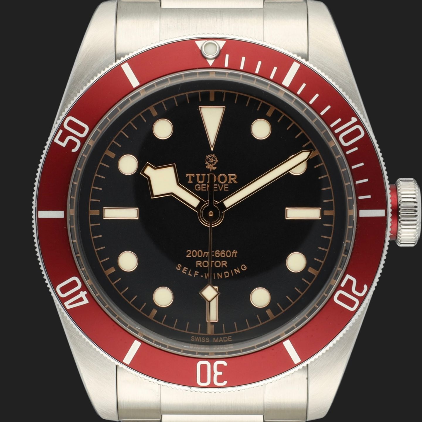 Tudor Black Bay 79220B (2014) - Zwart wijzerplaat 41mm Staal (2/8)