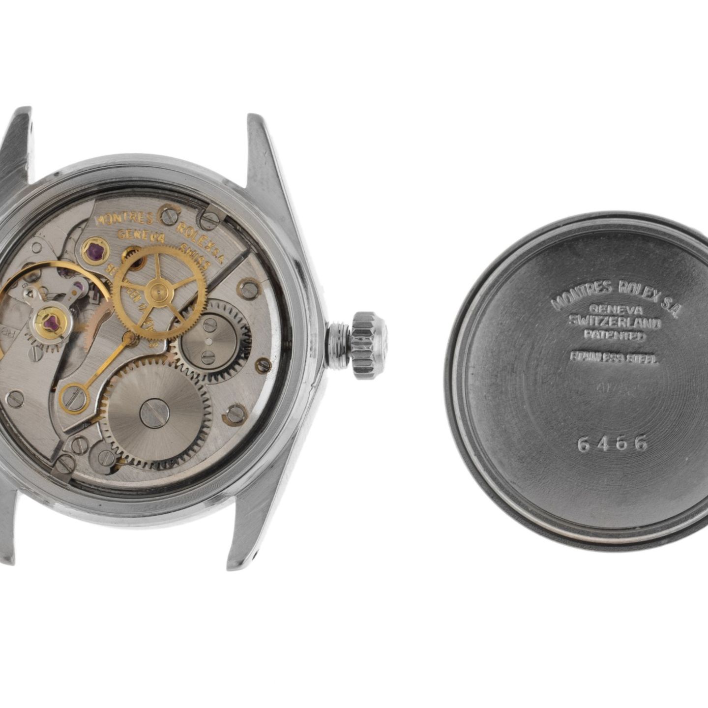 Rolex Oyster Precision 6466 (1973) - Silver dial 36 mm Steel case (8/8)
