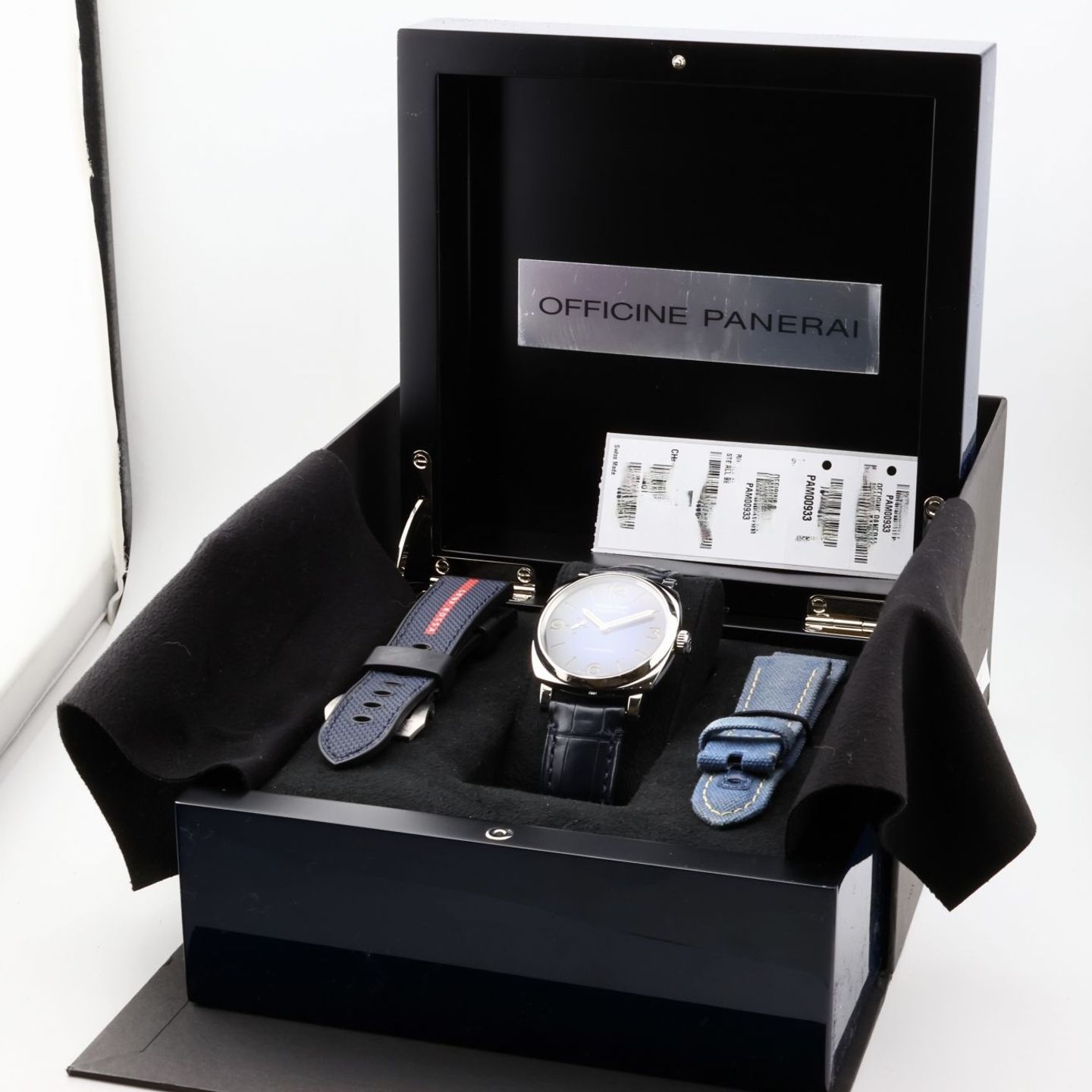 Panerai Radiomir 1940 3 Days PAM00933 (2019) - Blue dial 42 mm Steel case (2/2)