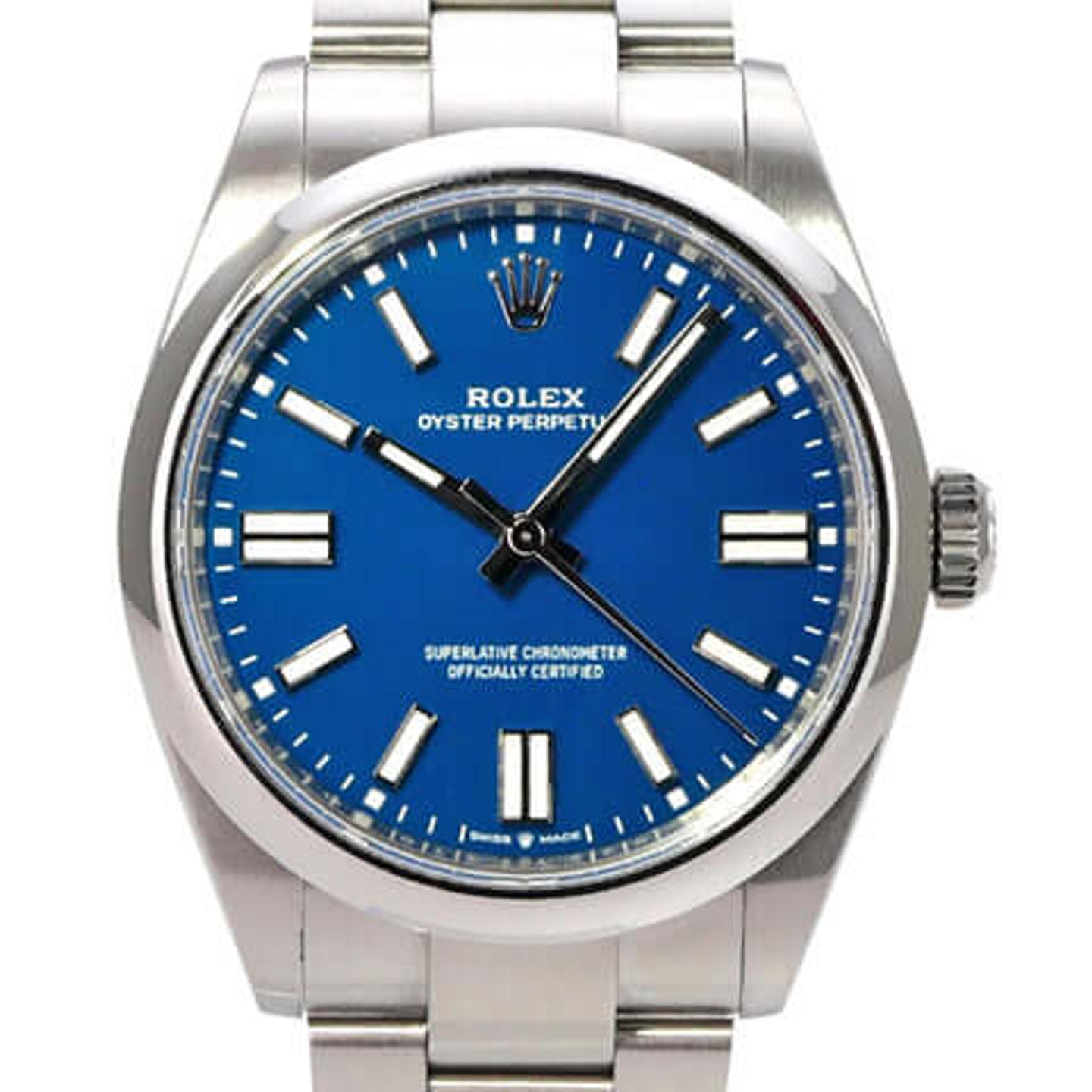 Rolex Oyster Perpetual 41 134300 (2026) - Purple dial 41 mm Steel case (1/8)