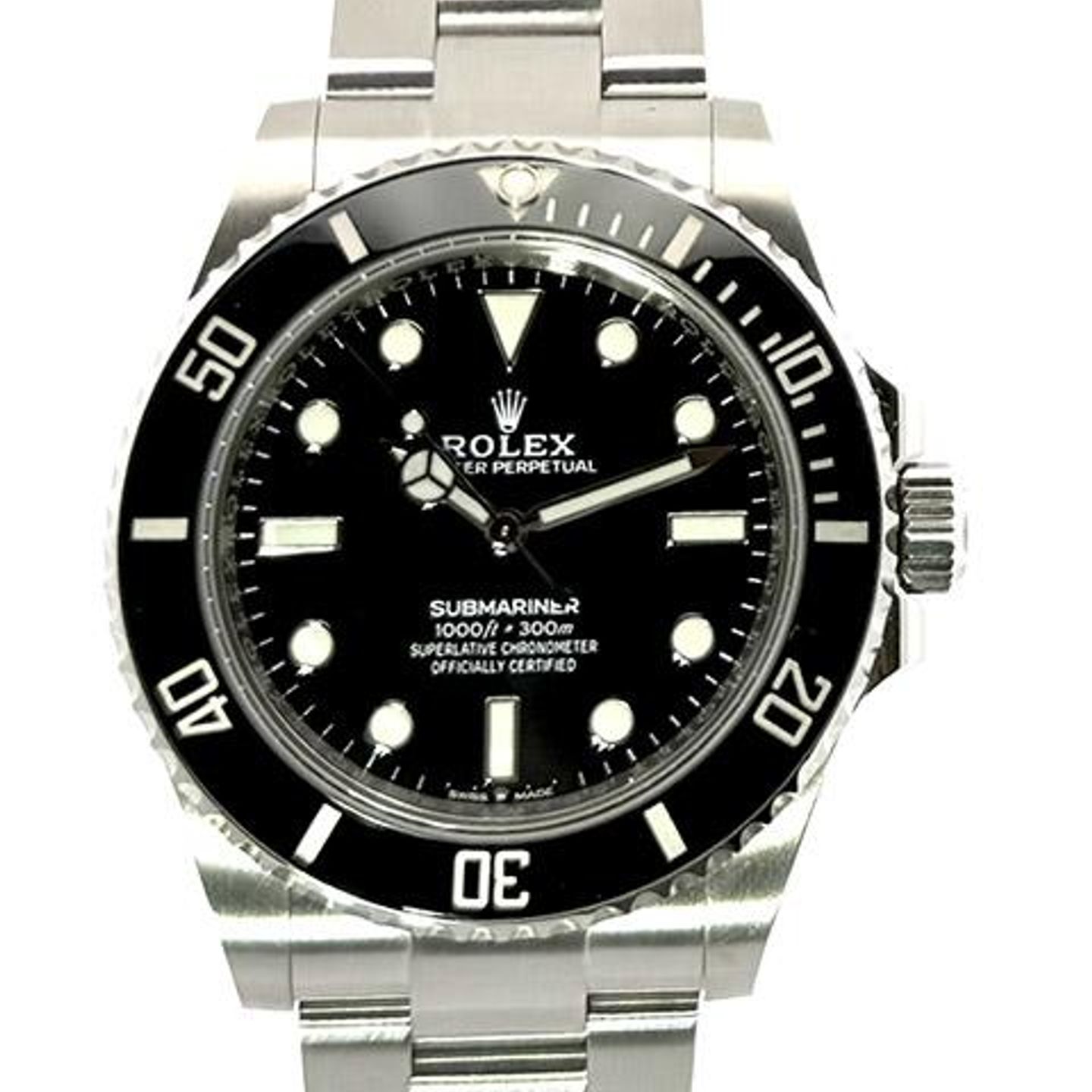 Rolex Submariner No Date 124060 (2023) - Black dial 41 mm Steel case (1/8)