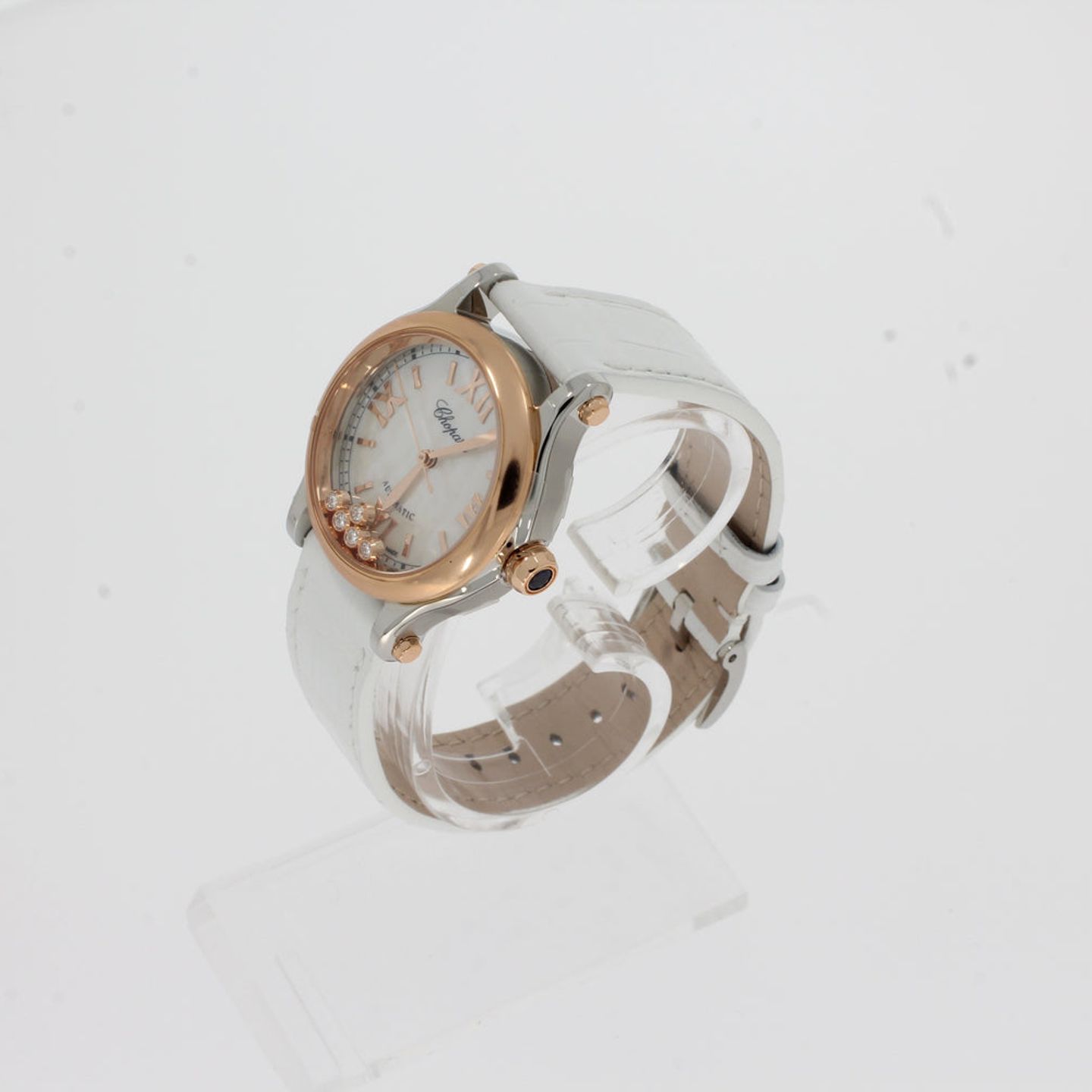 Chopard Happy Sport 278573-6018 (2025) - Pearl dial 30 mm Steel case (2/4)