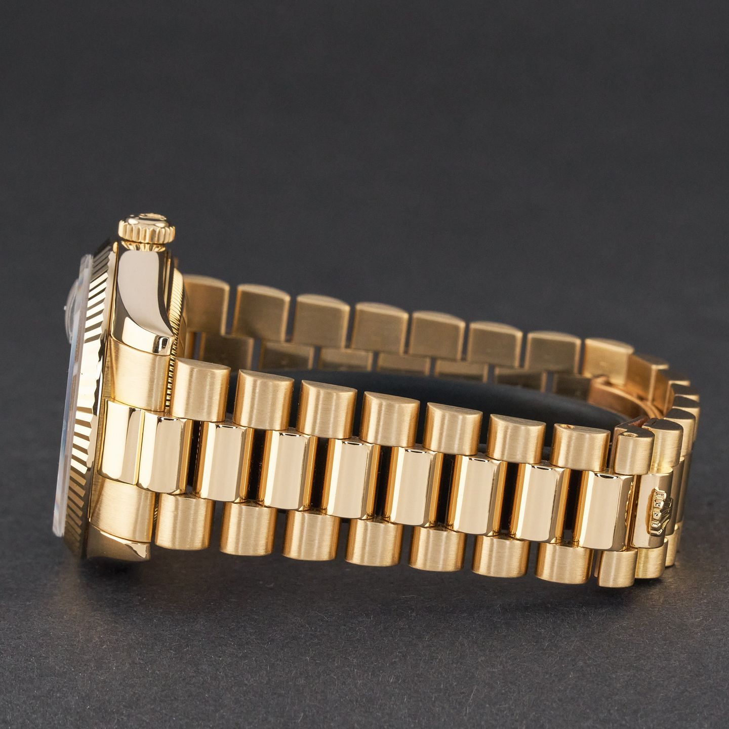 Rolex Day-Date 36 118238 (2000) - Black dial 36 mm Yellow Gold case (5/8)