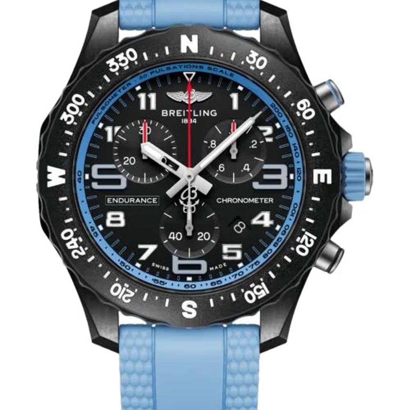 Breitling Endurance Pro X83310281B1S1 (2026) - Black dial 39 mm Plastic case (1/1)