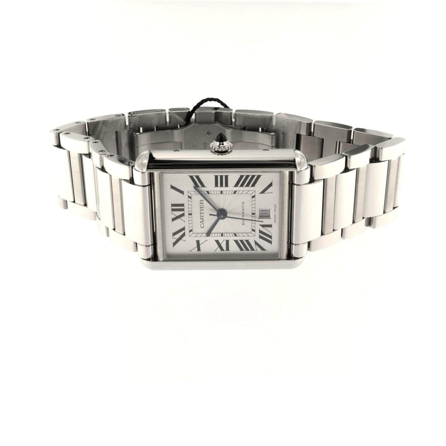 Cartier Tank WSTA0053 (2023) - Silver dial 41 mm Steel case (1/5)