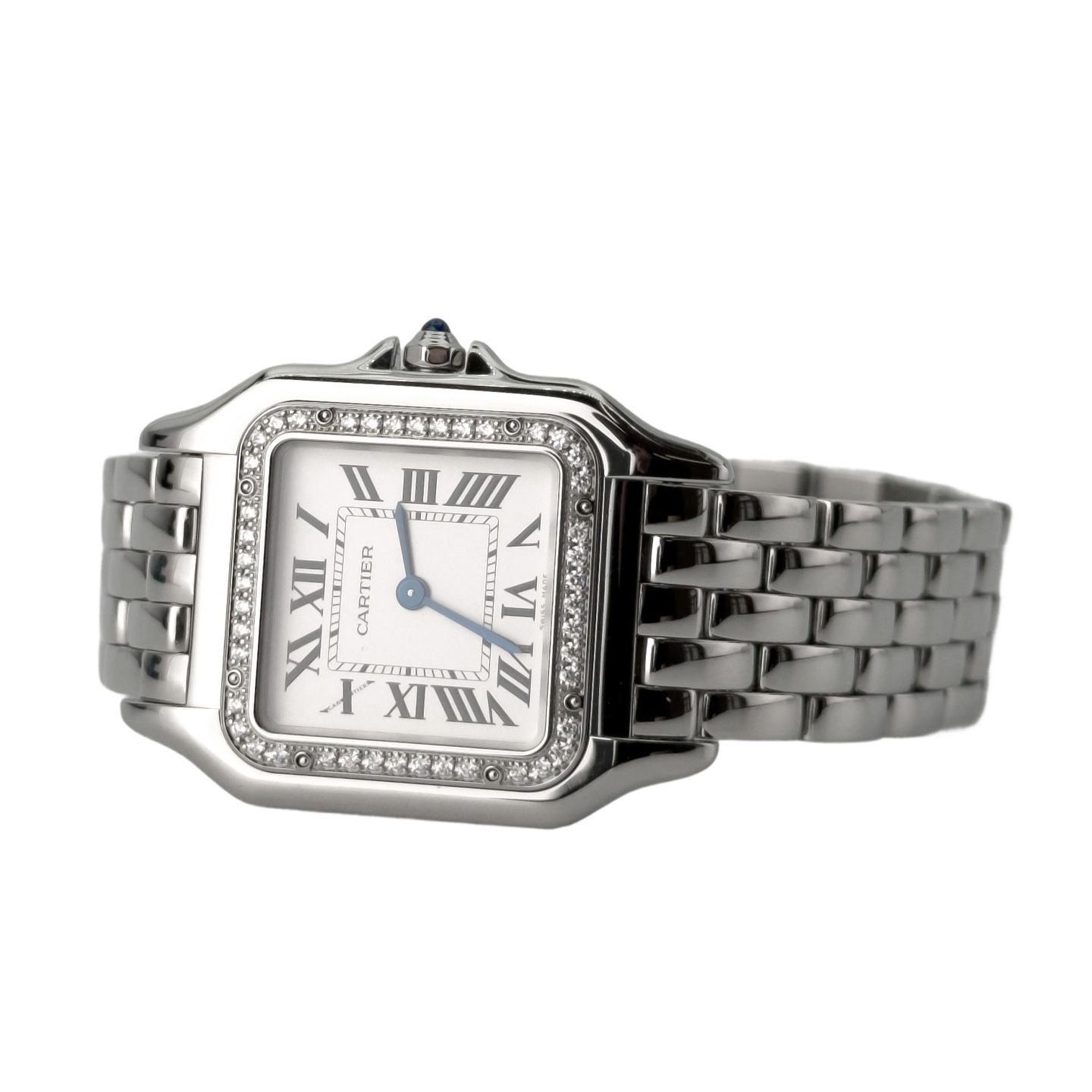 Cartier Panthère W4PN0008 (2024) - White dial 37 mm Steel case (3/6)