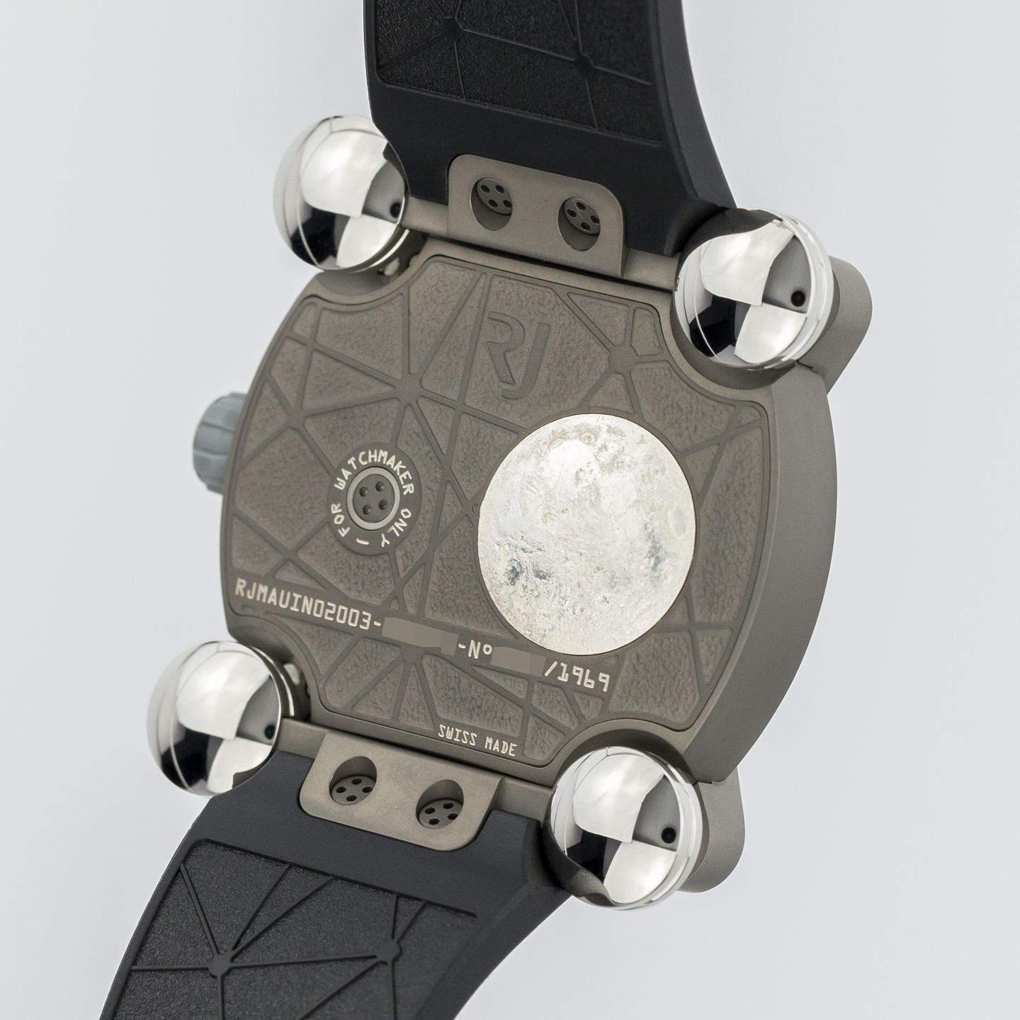 Romain Jerome Moon-DNA RJ.M.AU.IN.020.03-B (Unknown (random serial)) - Grey dial 40 mm Titanium case (2/6)