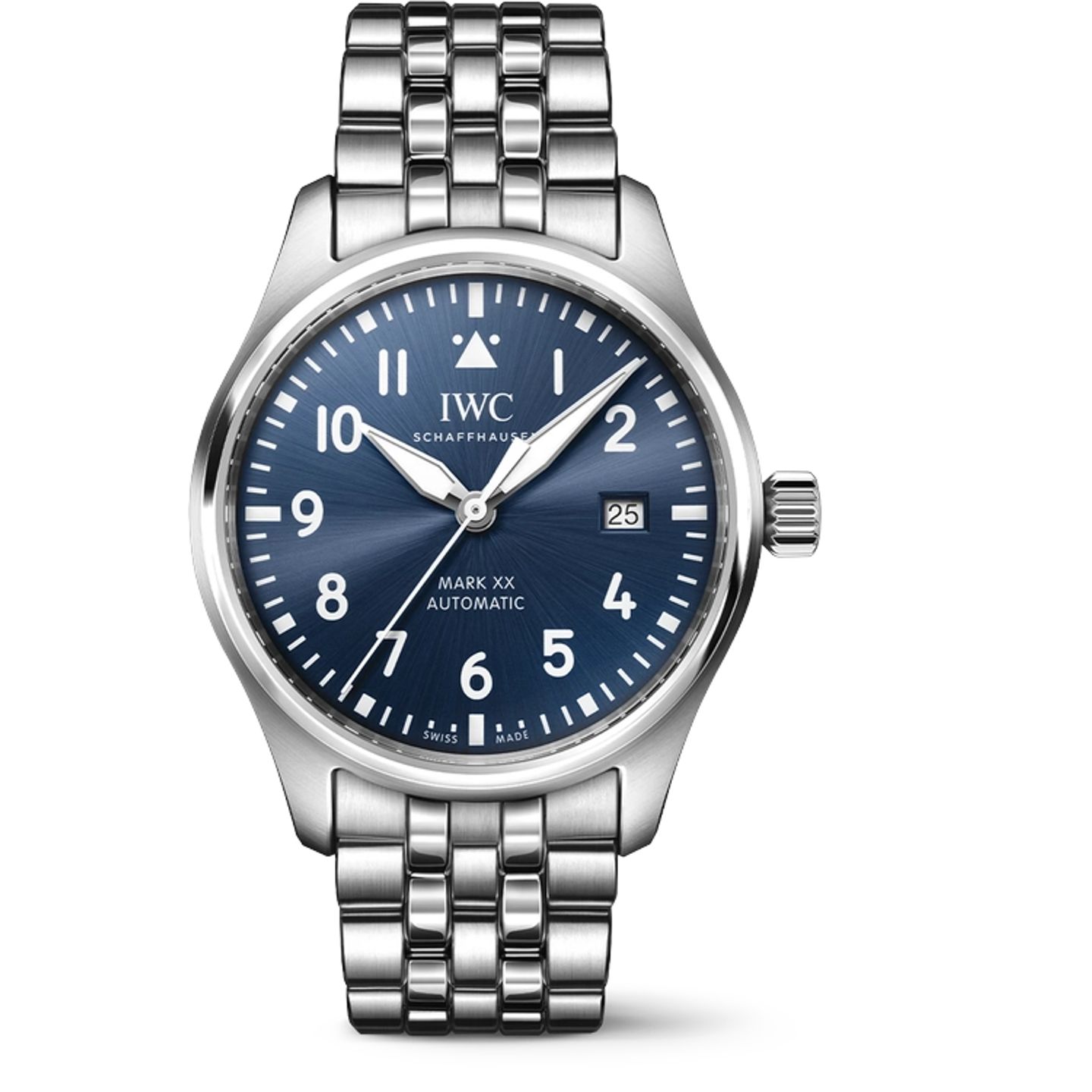 IWC Pilot Mark IW328204 (2025) - Blauw wijzerplaat 40mm Staal (1/1)