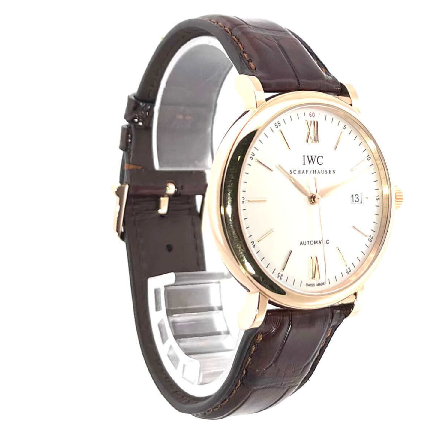 IWC Portofino Automatic IW356504 (2025) - Silver dial 40 mm Red Gold case (4/8)