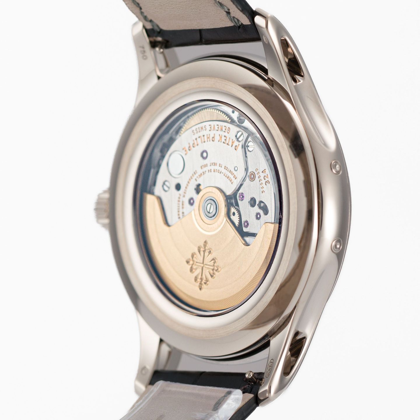 Patek Philippe Annual Calendar 5205G-010 (2012) - Zwart wijzerplaat 40mm Witgoud (3/6)
