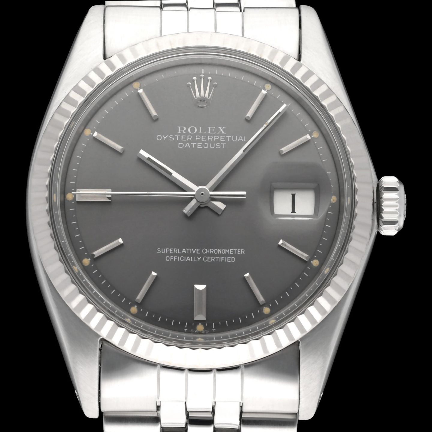 Rolex Datejust 1601 (1970) - 36 mm Steel case (1/8)