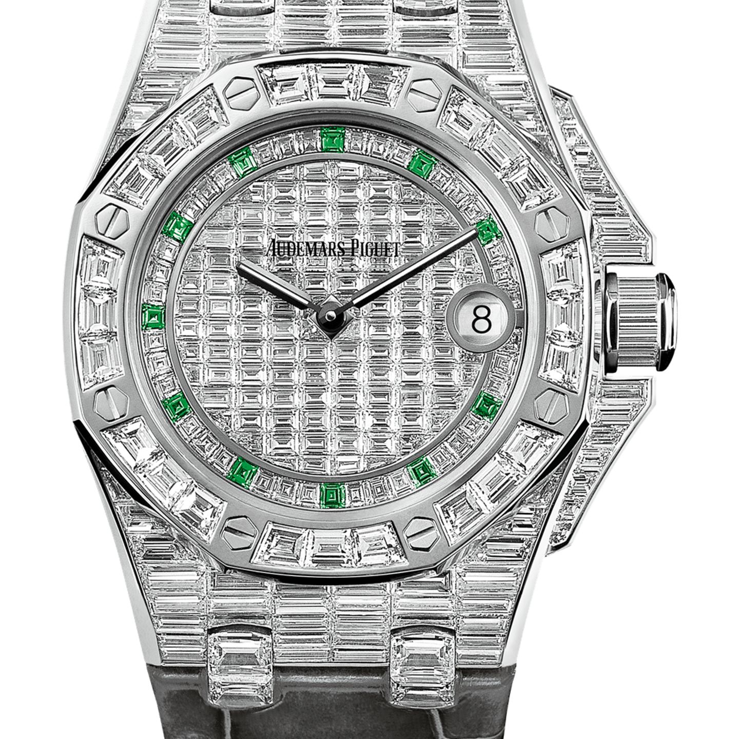 Audemars Piguet Royal Oak Offshore Lady 67543BC.ZZ.D204CR.01 (2025) - Diamond dial 37 mm White Gold case (1/1)