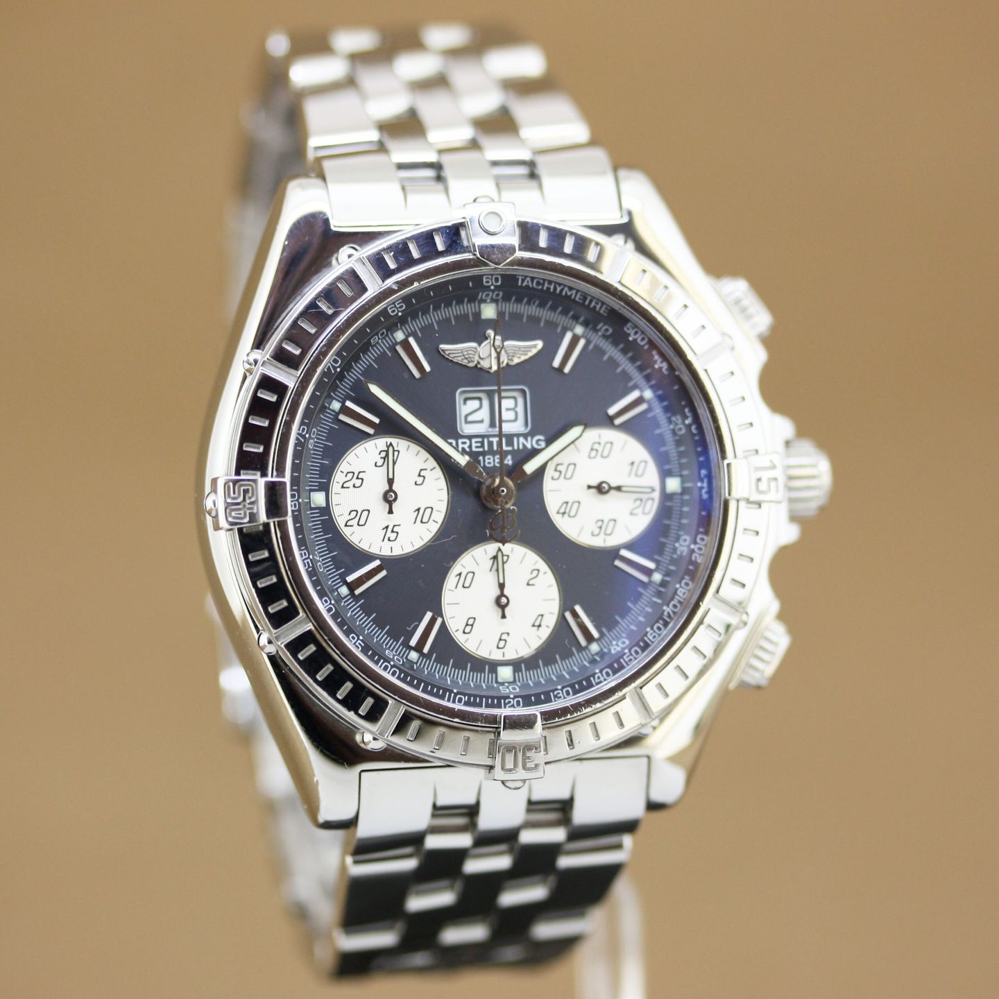 Breitling Crosswind Special A44355 (2000) - 44mm Staal (3/8)