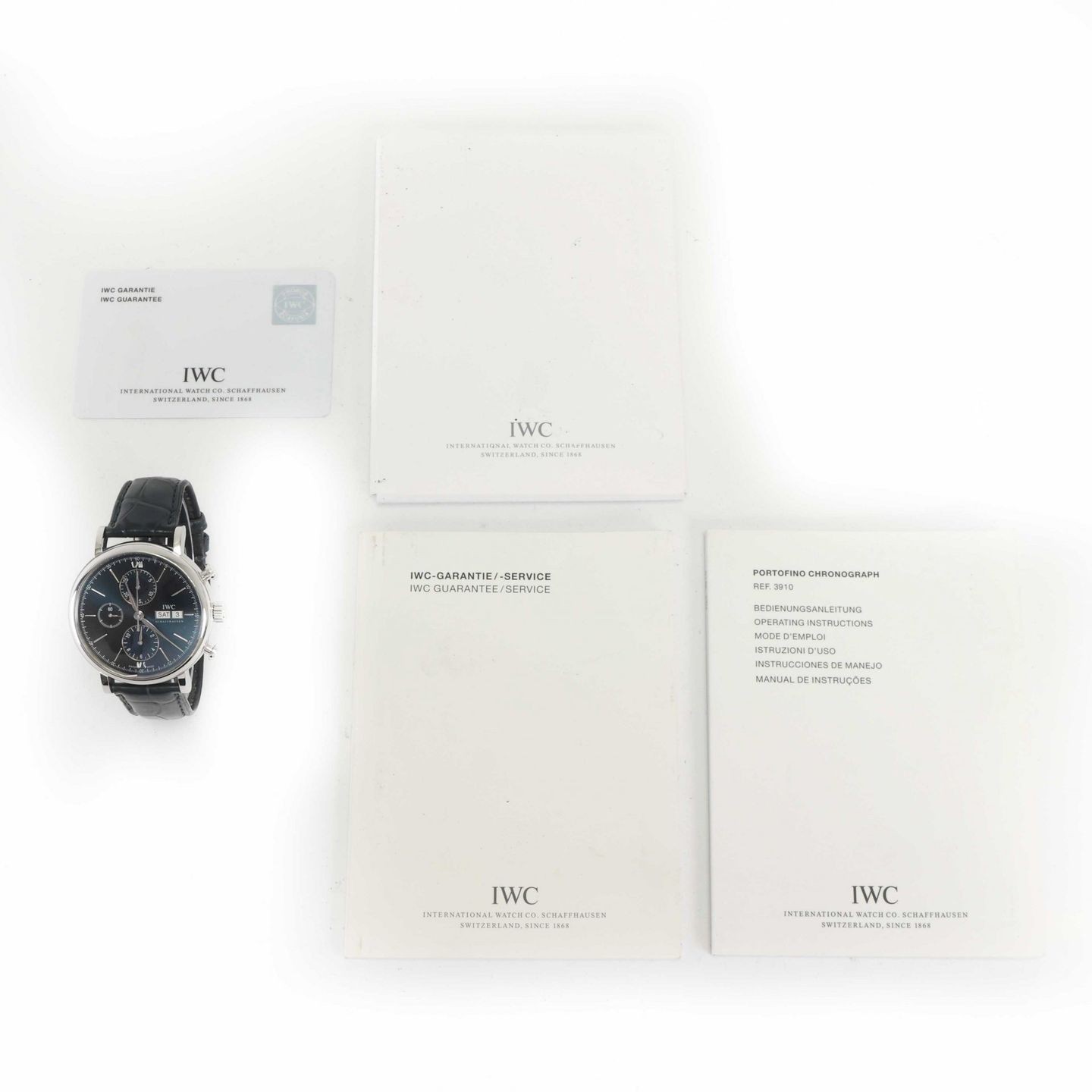 IWC Portofino Chronograph IW391019 (Onbekend (willekeurig serienummer)) - 42mm Staal (6/6)