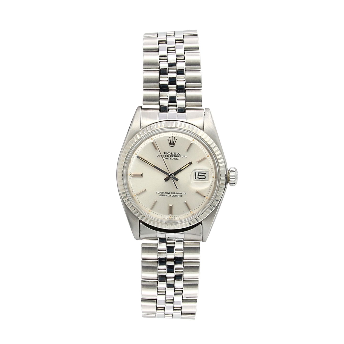 Rolex Datejust 1601 (Unknown (random serial)) - 36 mm Steel case (1/6)